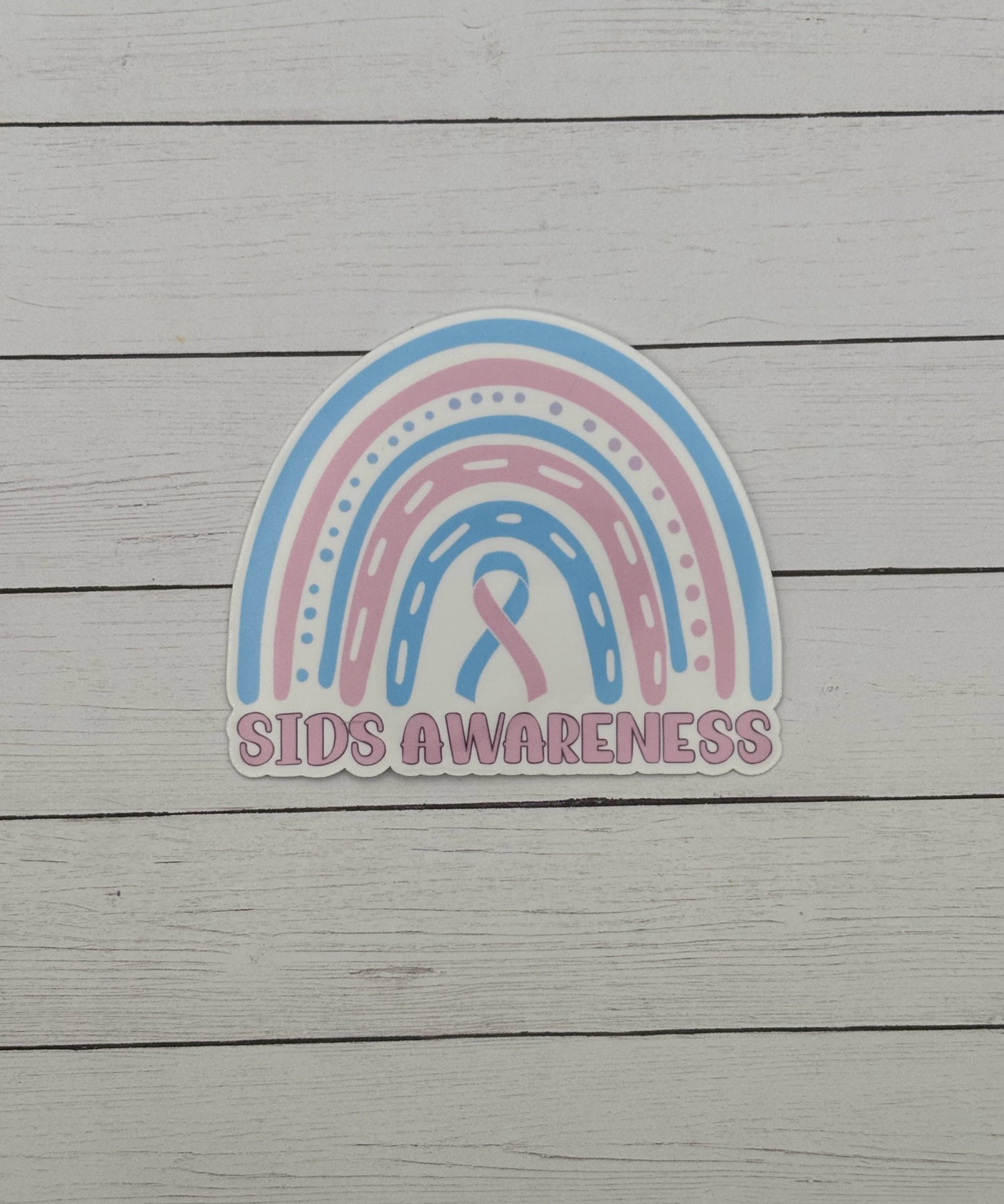 SIDS Awareness Rainbow Sticker