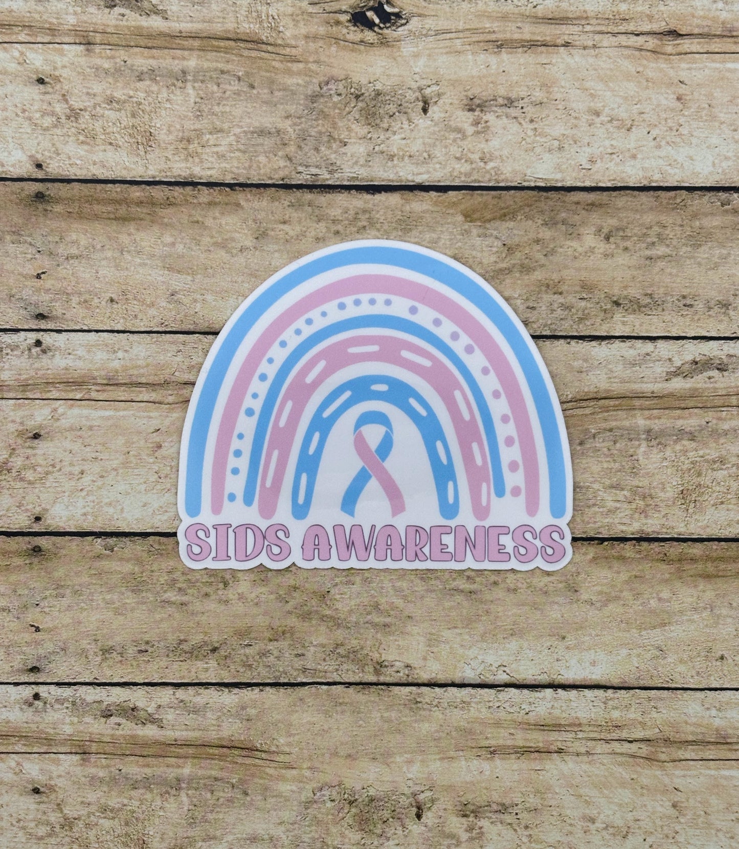 SIDS Awareness Rainbow Sticker