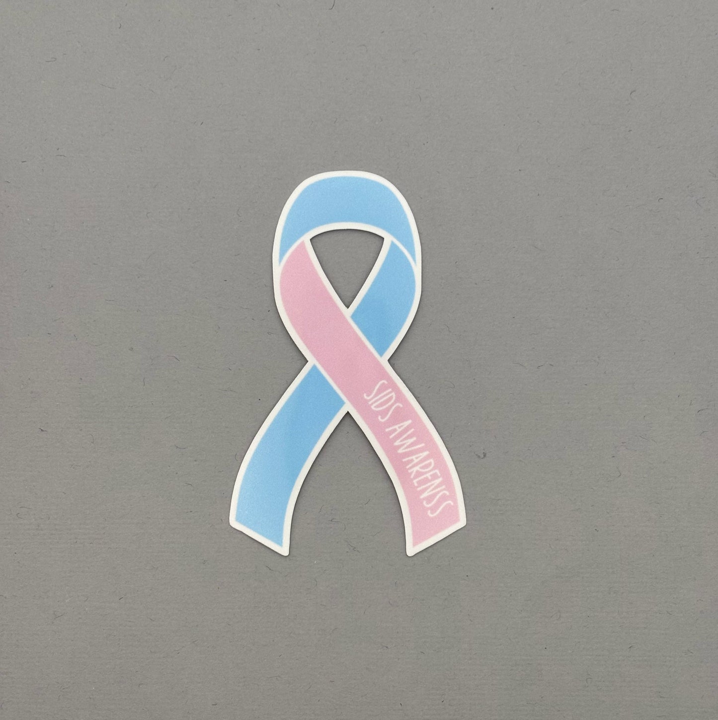 SIDS Awareness Ribbon Sticker