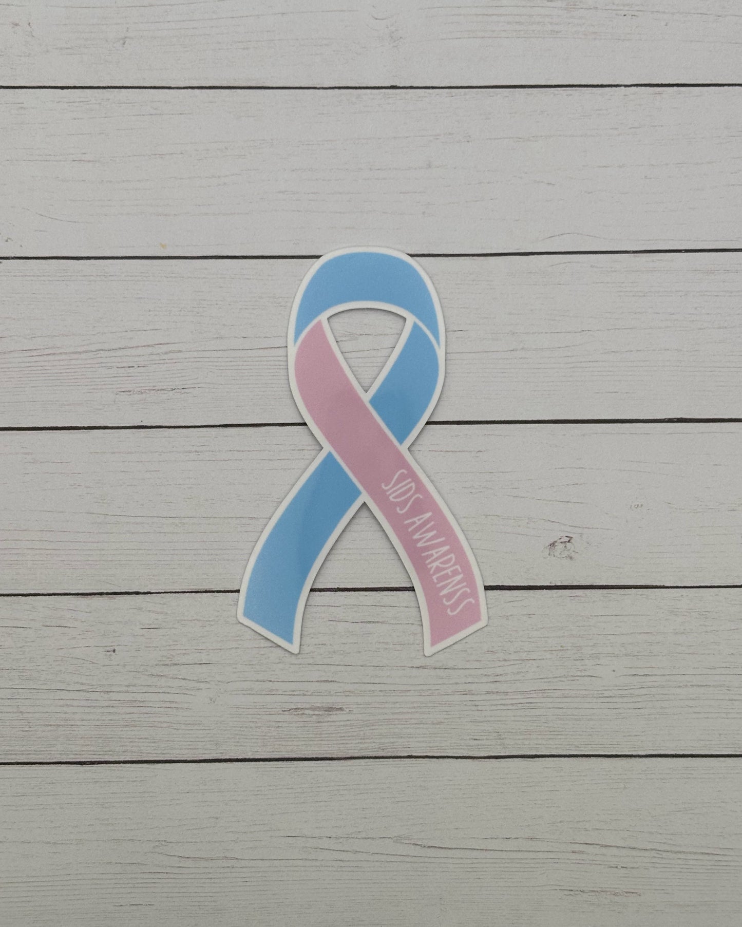 SIDS Awareness Ribbon Sticker