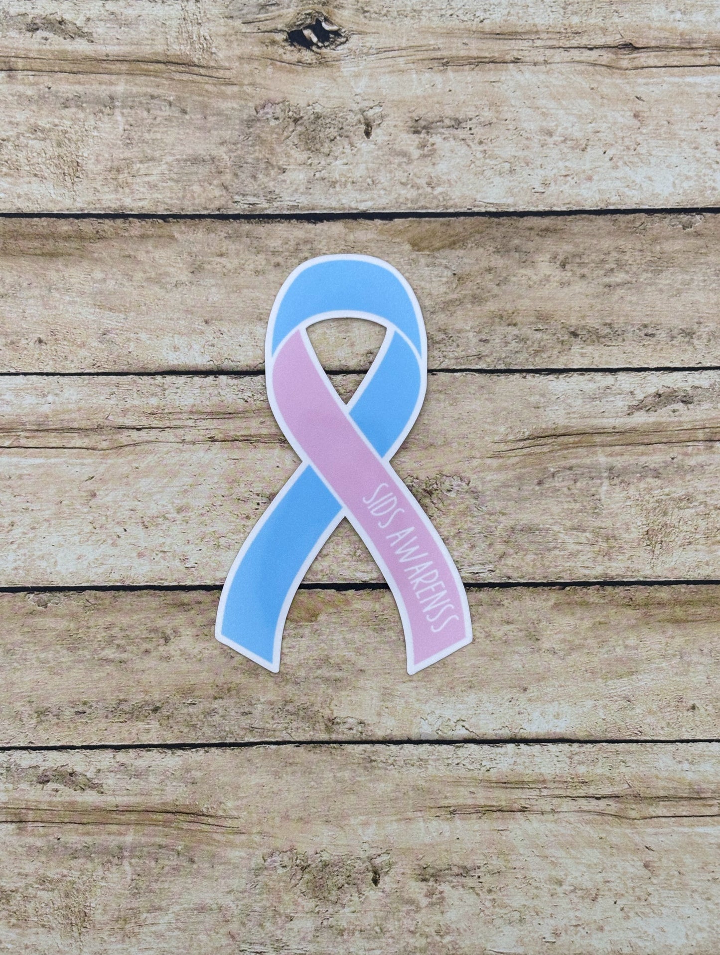 SIDS Awareness Ribbon Sticker
