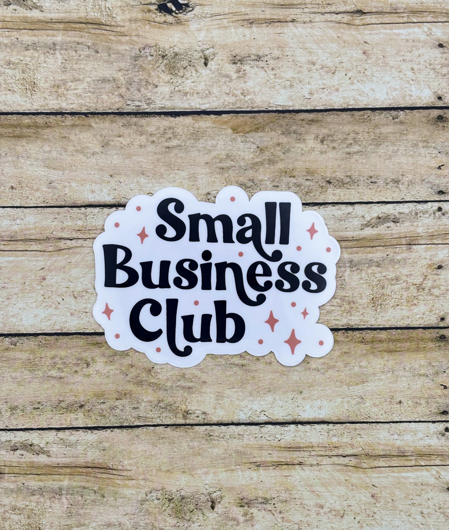 Small Business Club Sticker
