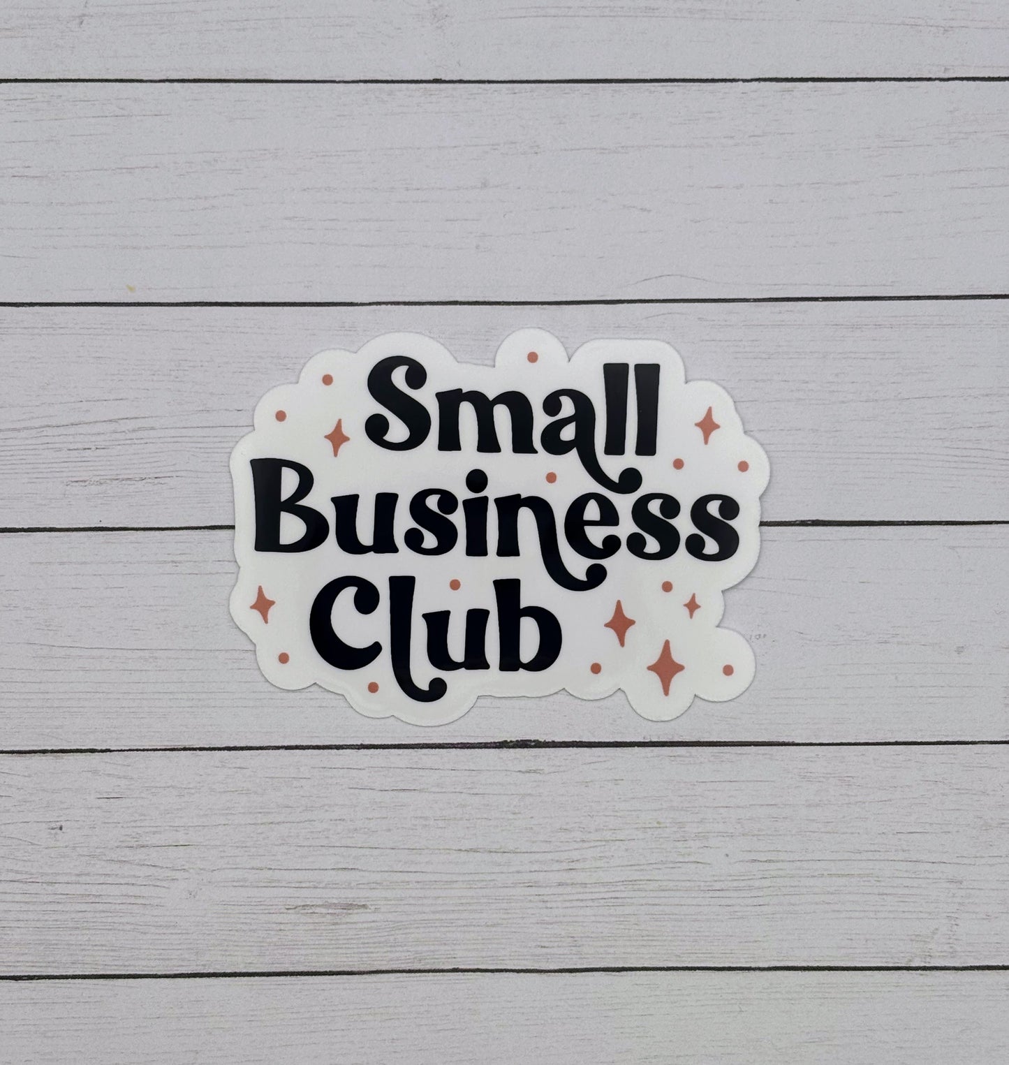 Small Business Club Sticker