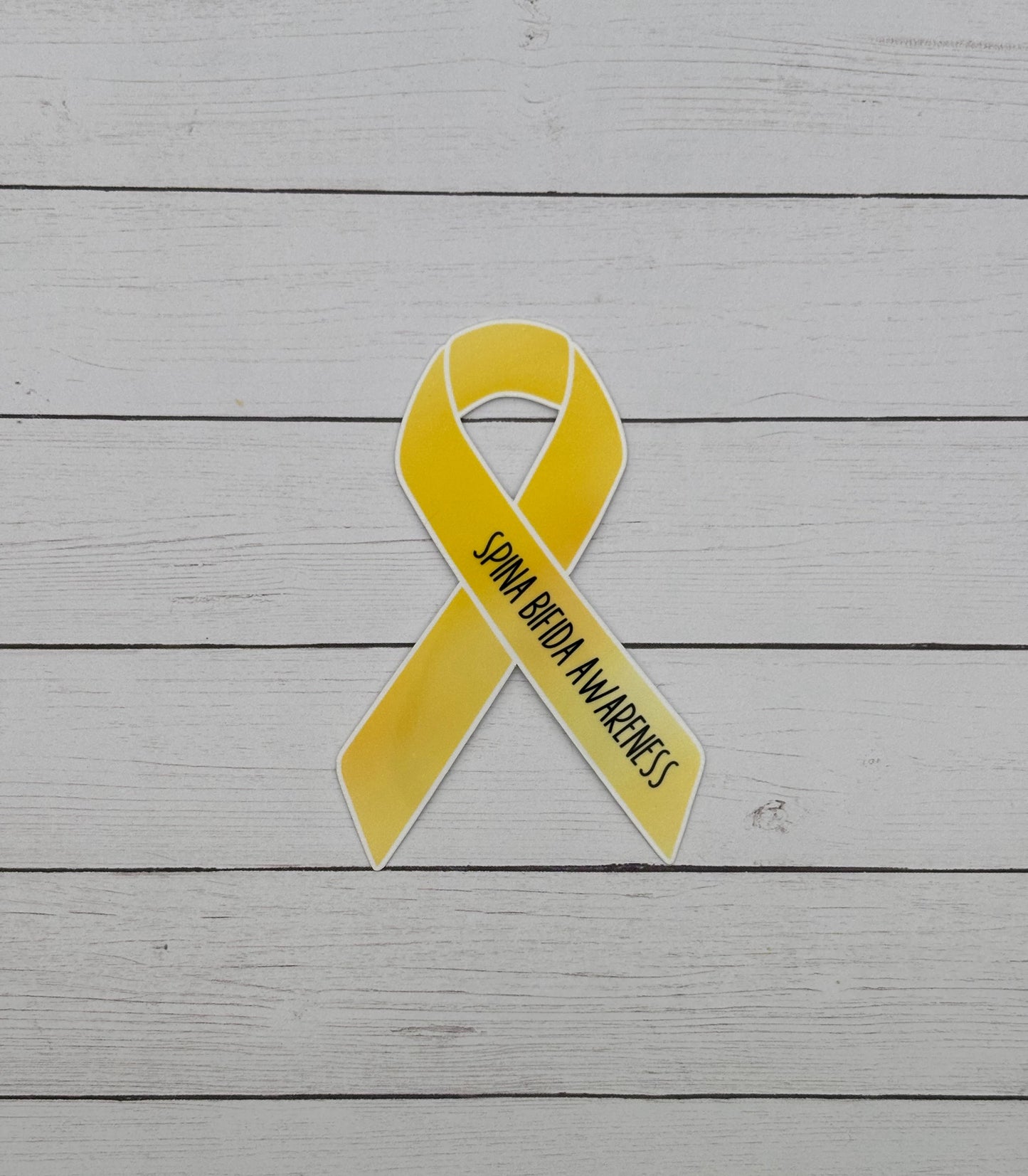 Spina Bifida Awareness Ribbon Sticker