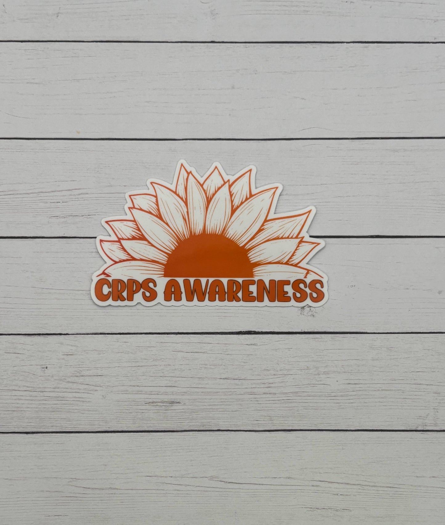 CRPS Awareness Sunflower Sticker