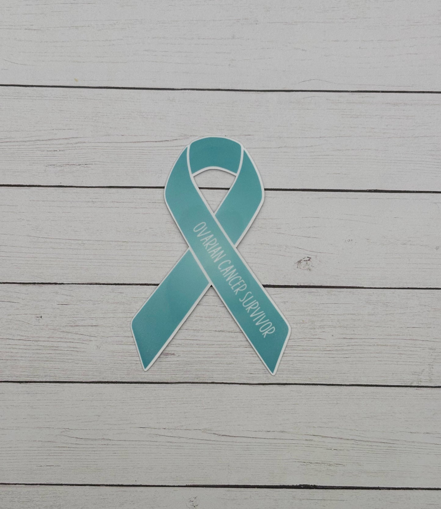Ovarian Cancer Survivor Ribbon Sticker