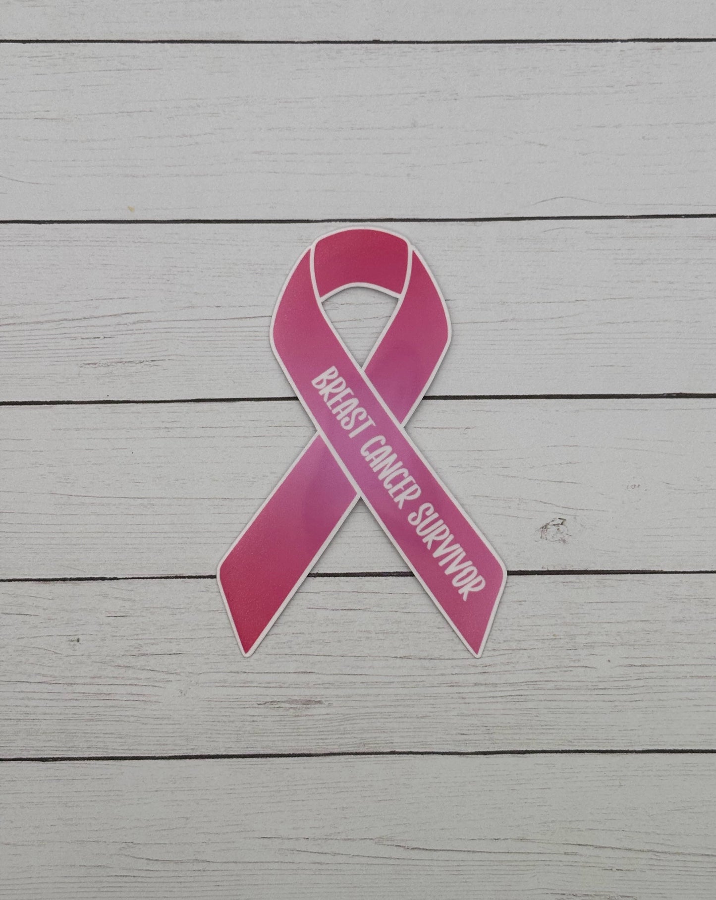 Breast Cancer Survivor Ribbon Sticker