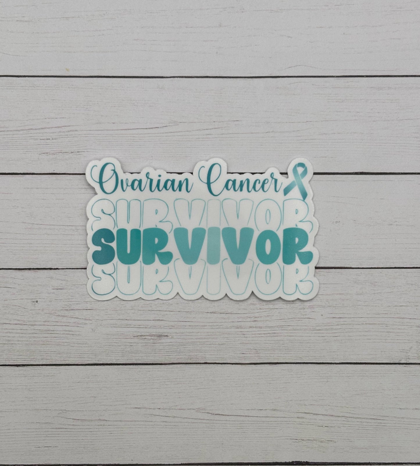 Ovarian Cancer Survivor Sticker