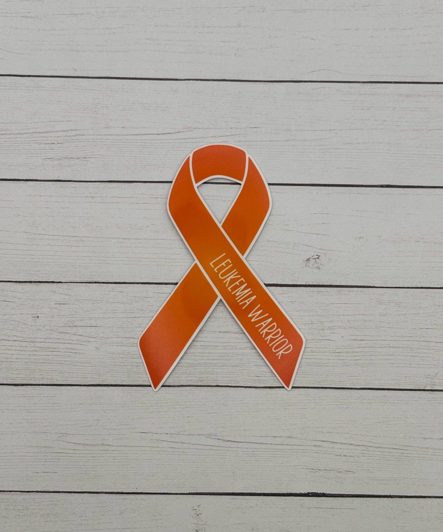 Leukemia Warrior Ribbon Sticker