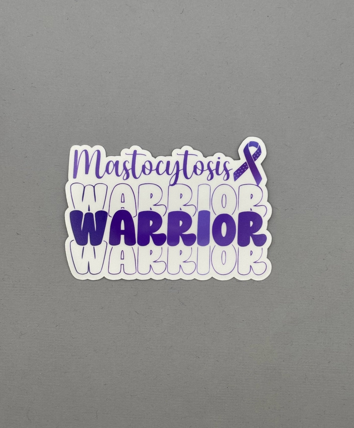 Mastocytosis Warrior Sticker