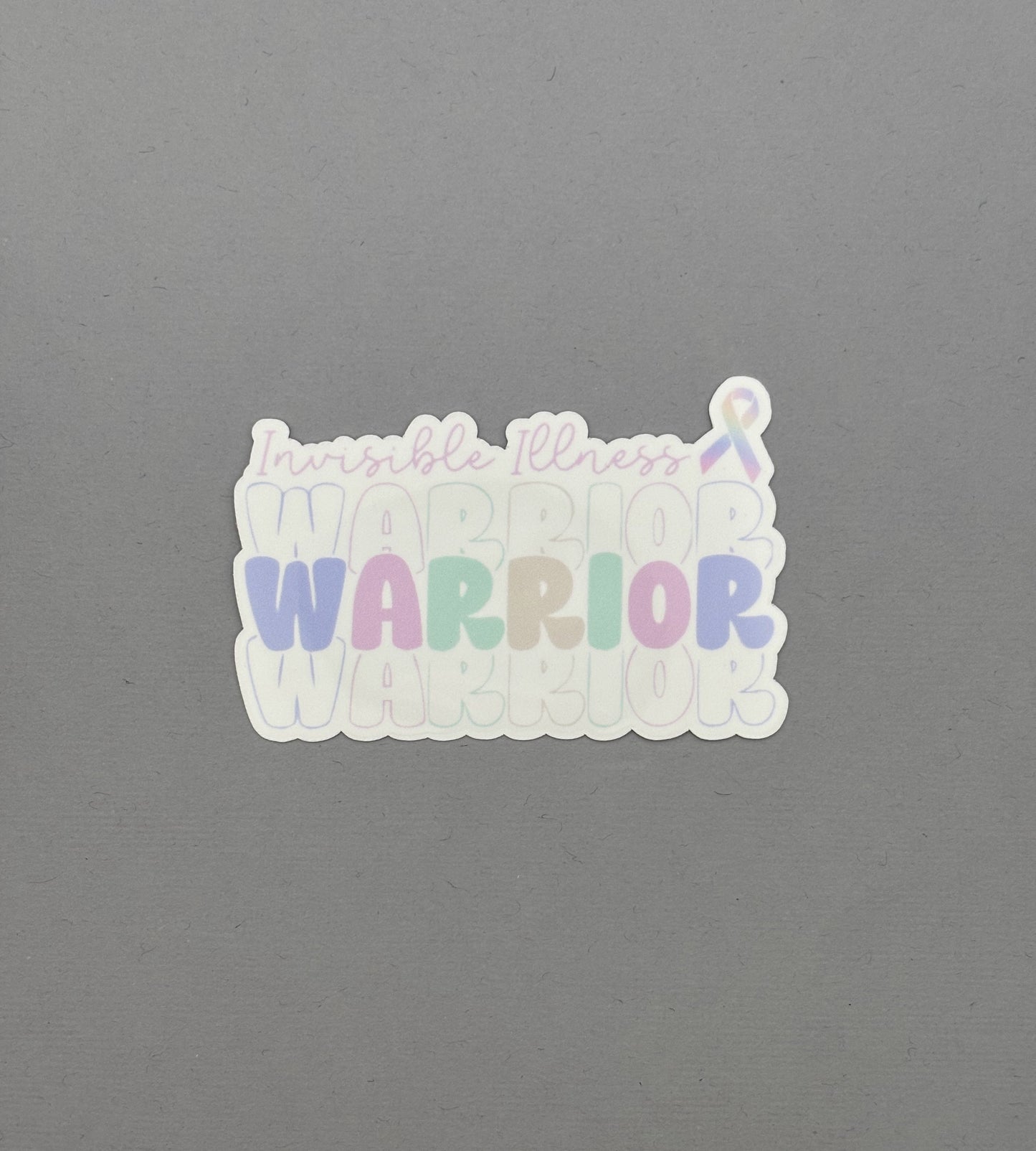 Invisible Illness Warrior Sticker