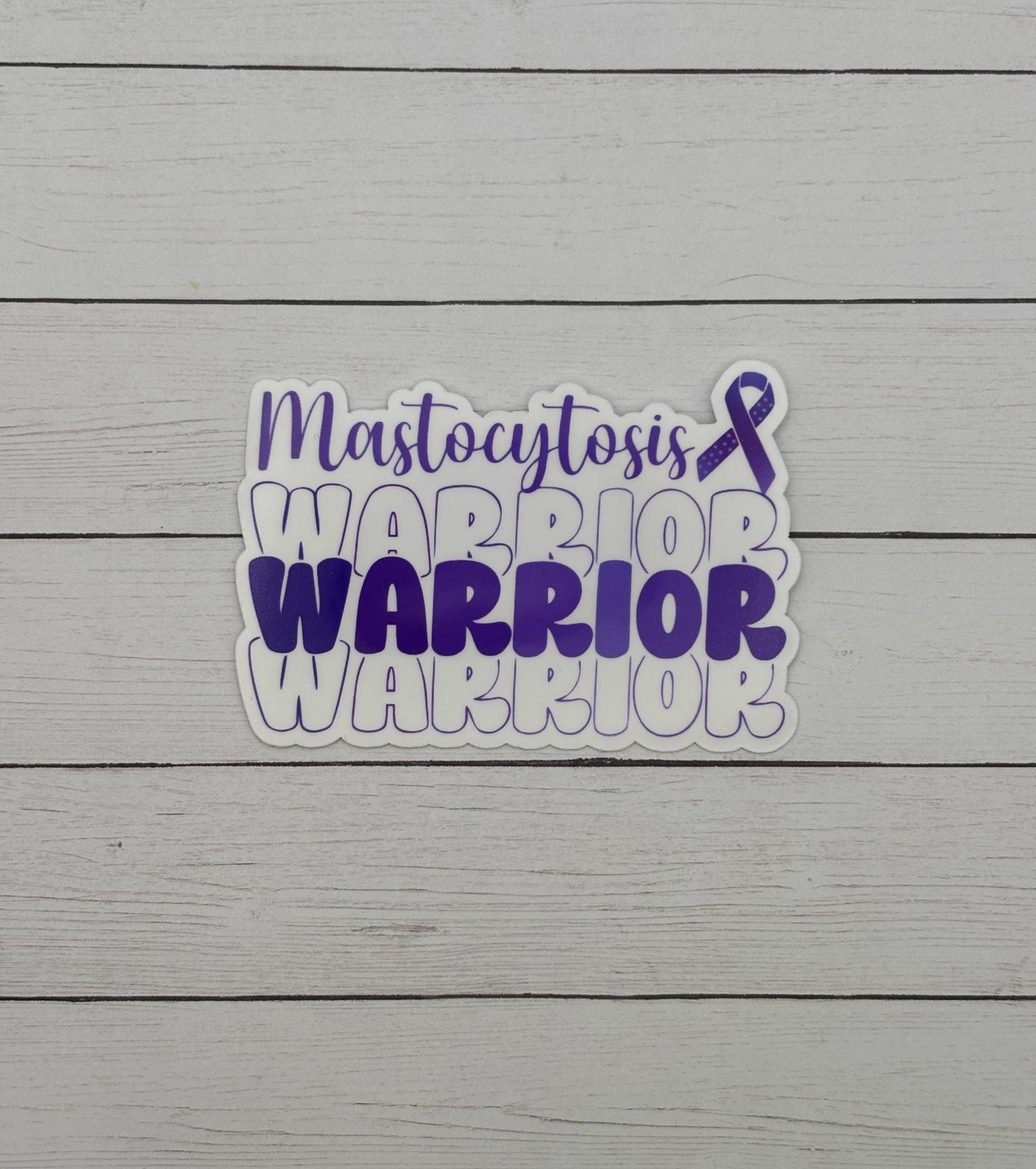 Mastocytosis Warrior Sticker