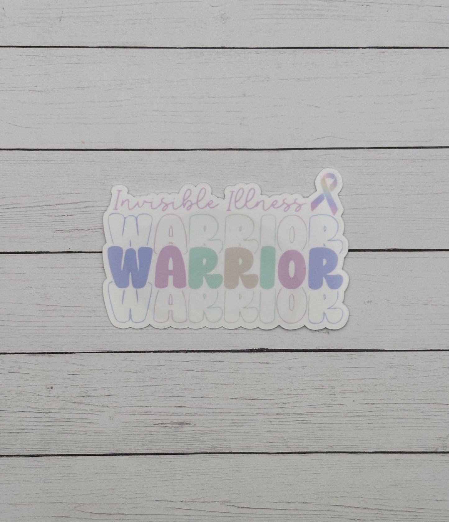 Invisible Illness Warrior Sticker