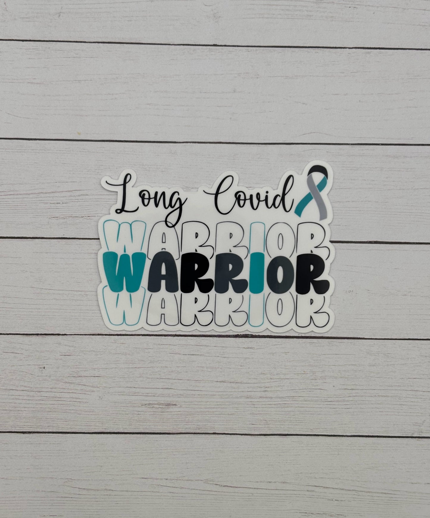 Long Covid Warrior Sticker