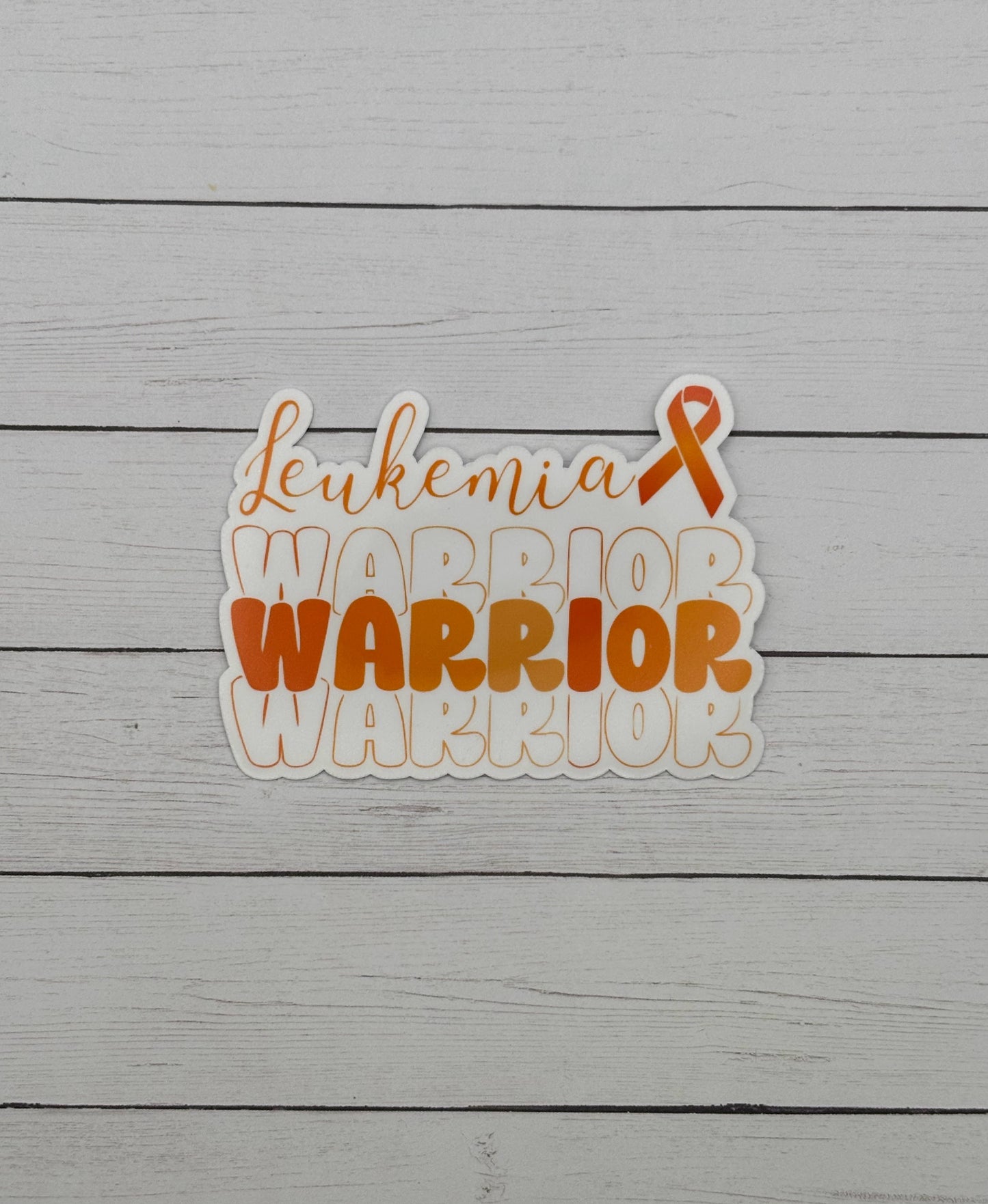 Leukemia Warrior Sticker