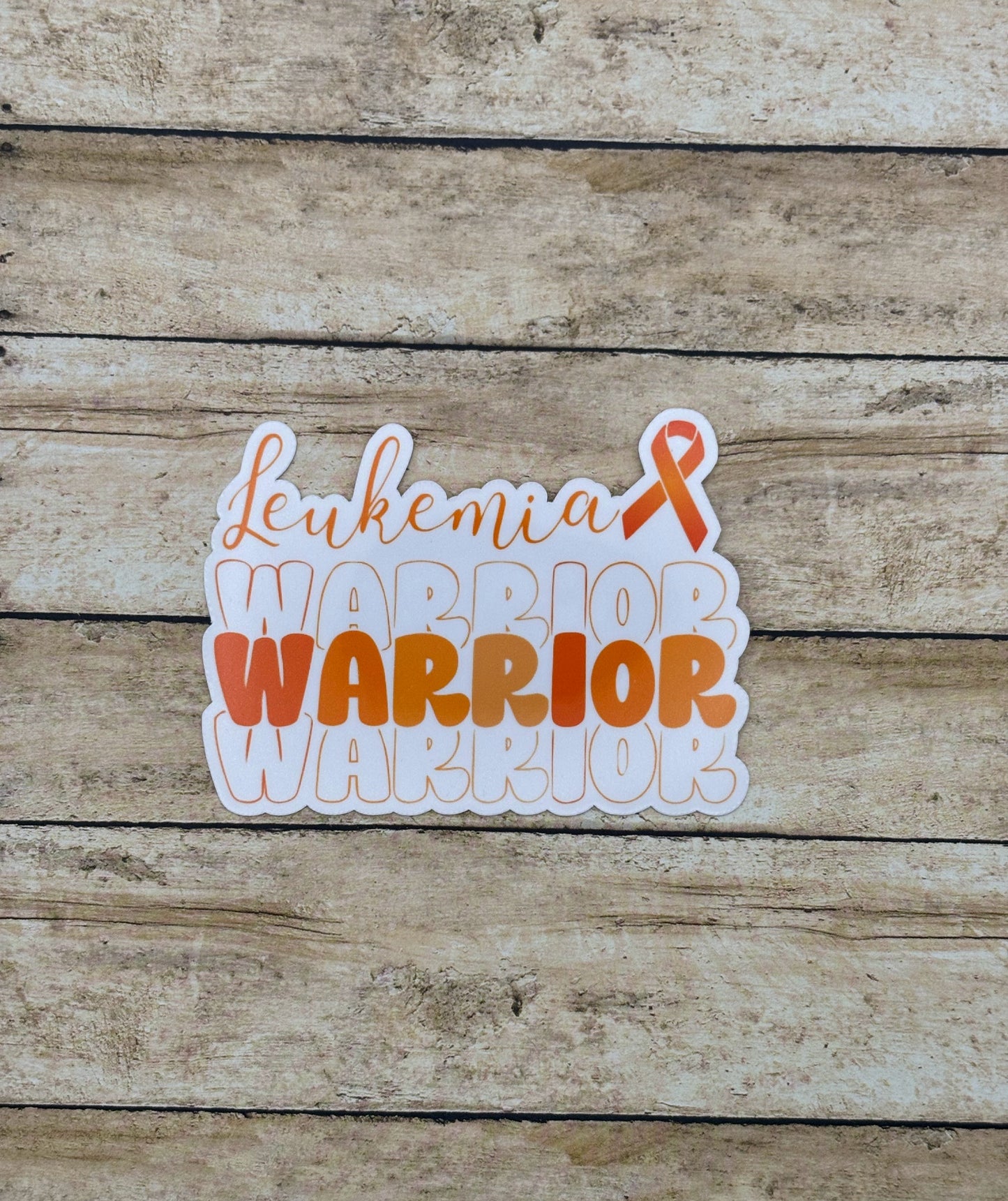 Leukemia Warrior Sticker