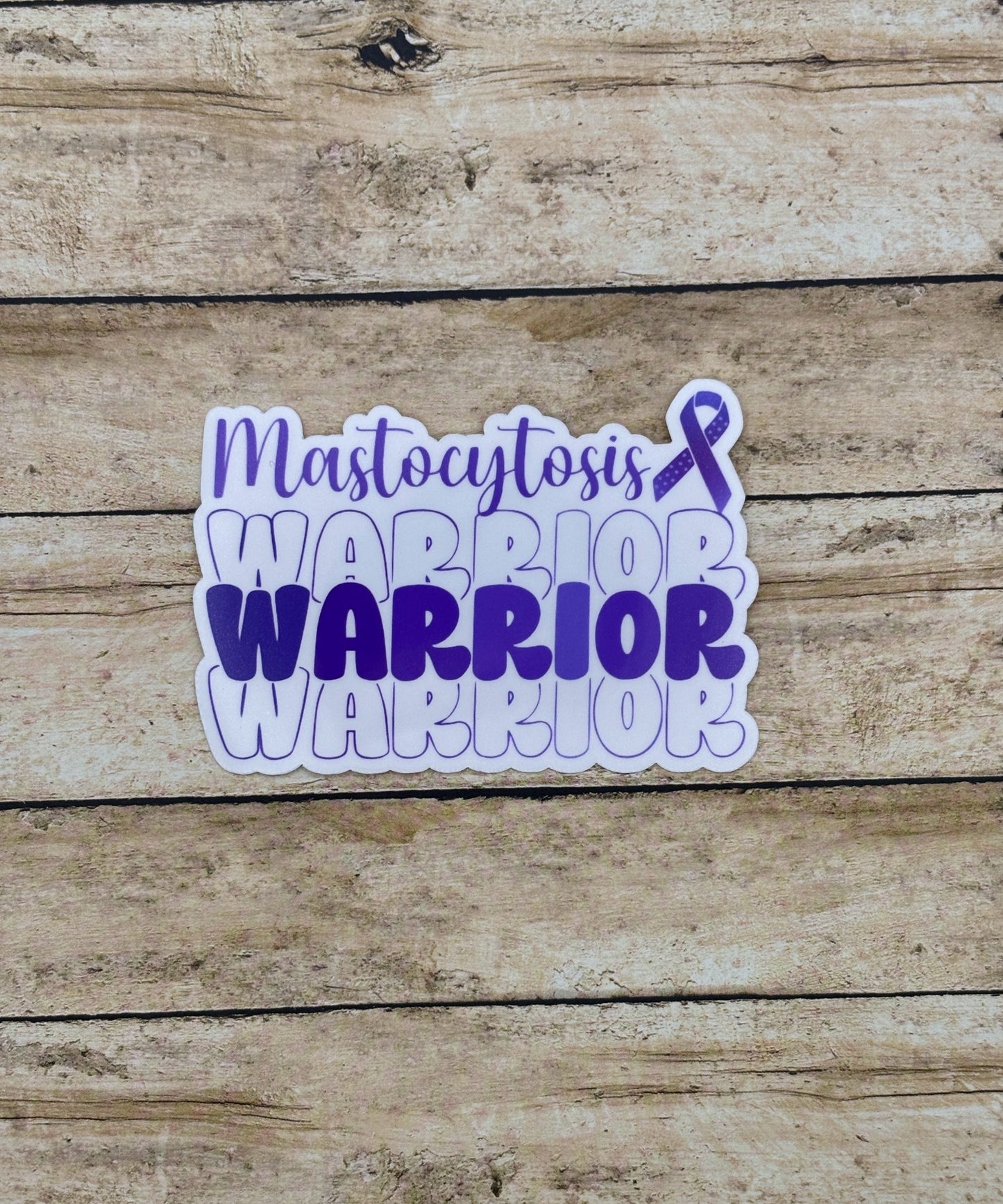 Mastocytosis Warrior Sticker
