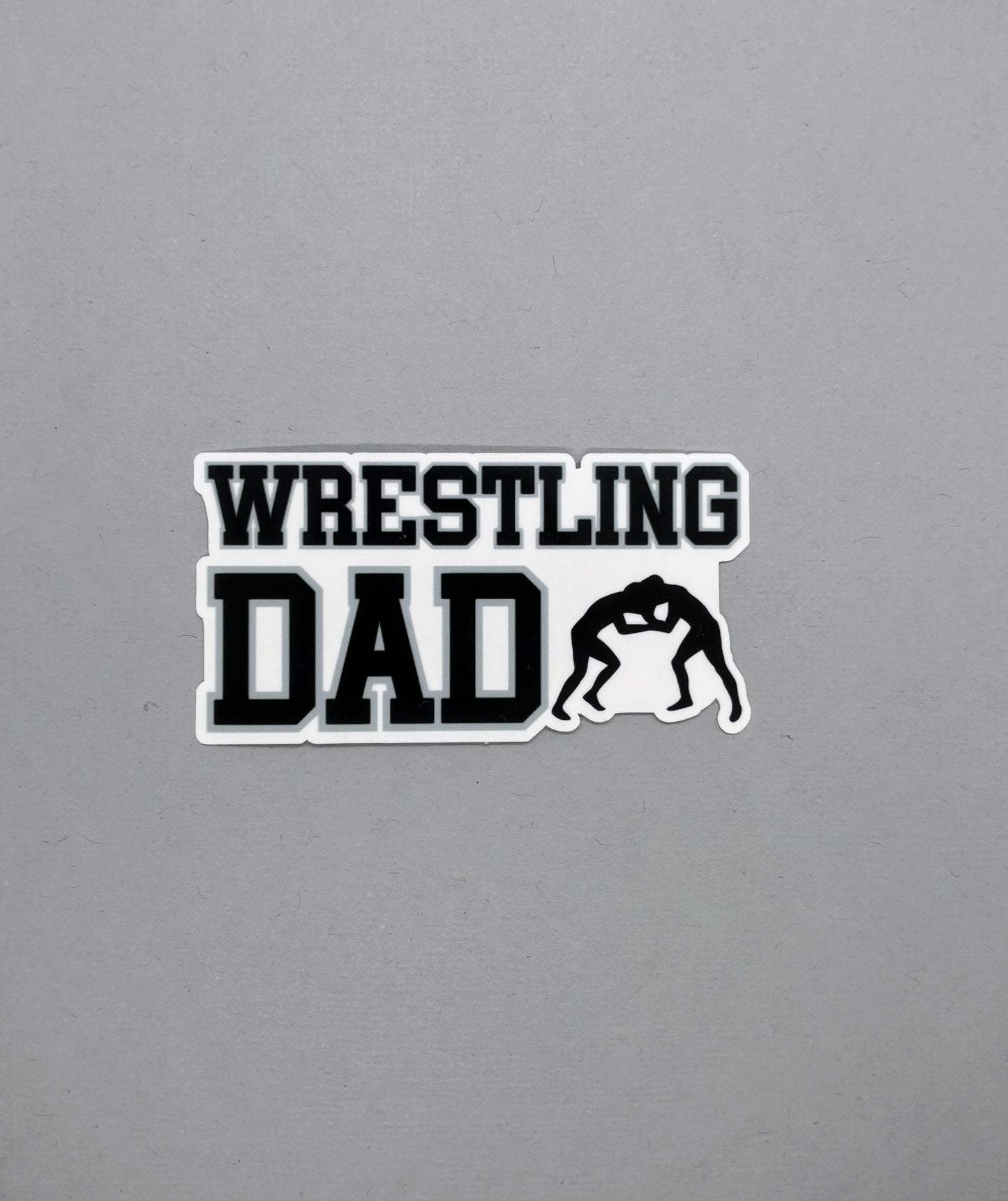 Wrestling Dad Sticker