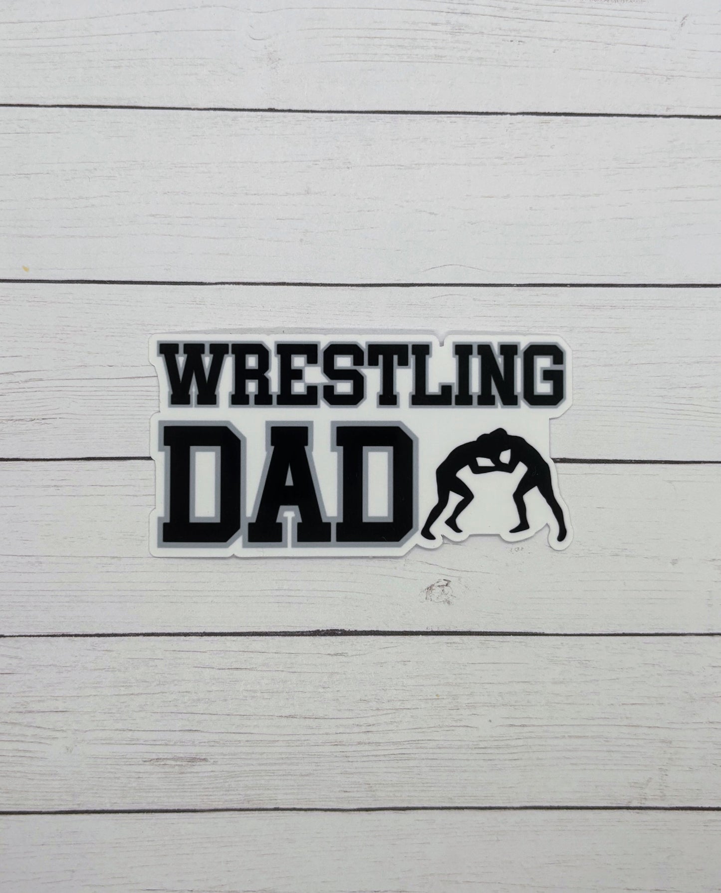 Wrestling Dad Sticker