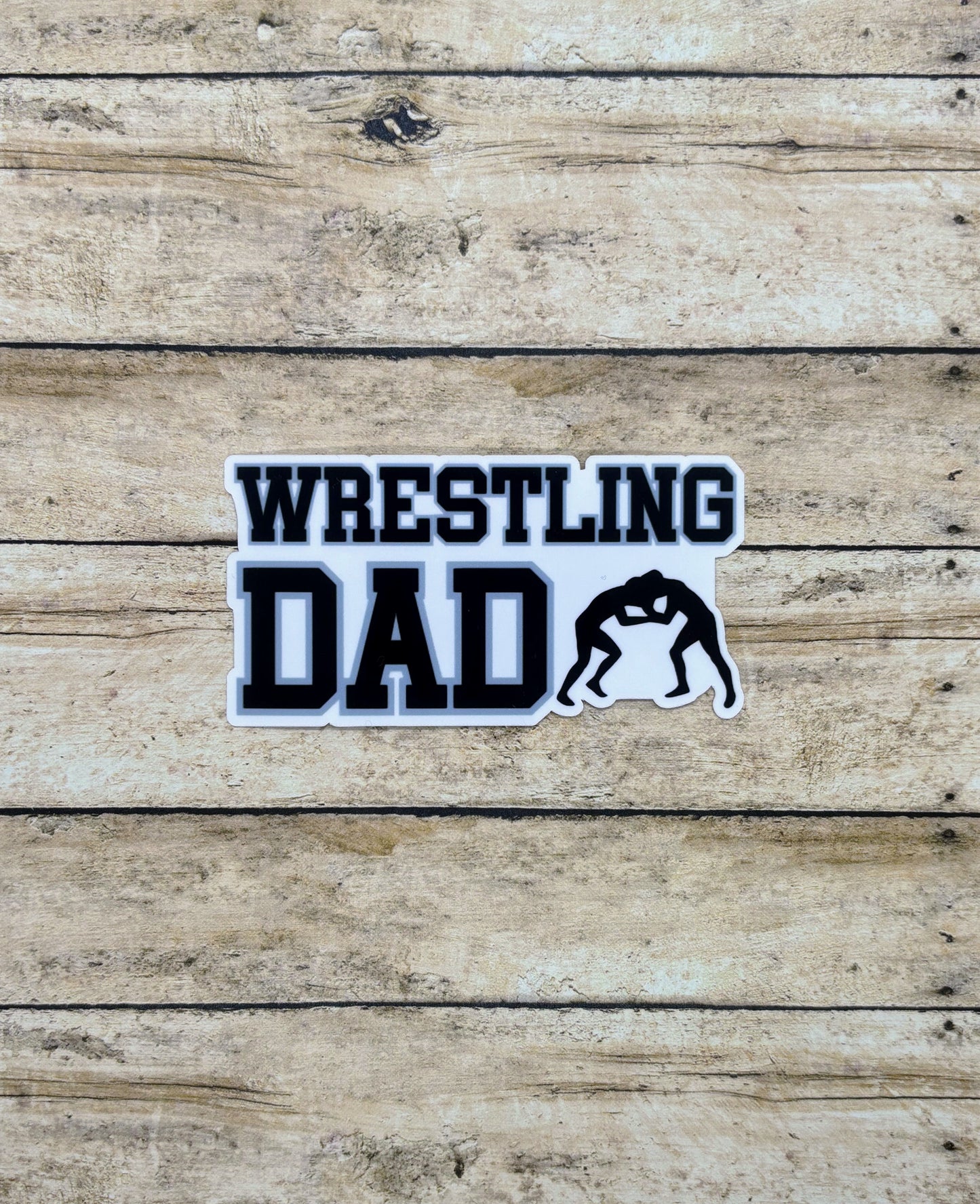 Wrestling Dad Sticker