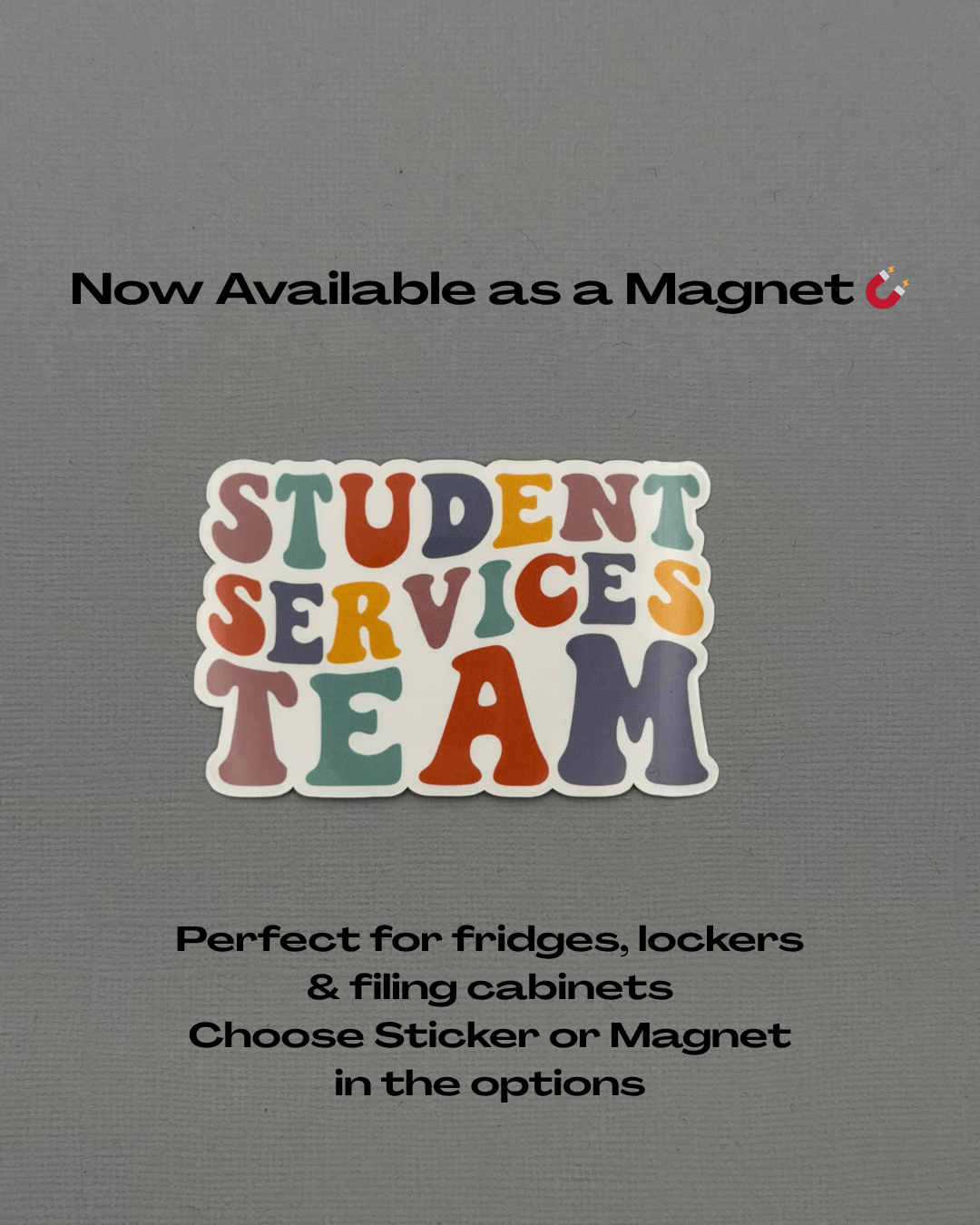 Student Services Team Sticker or Magnet