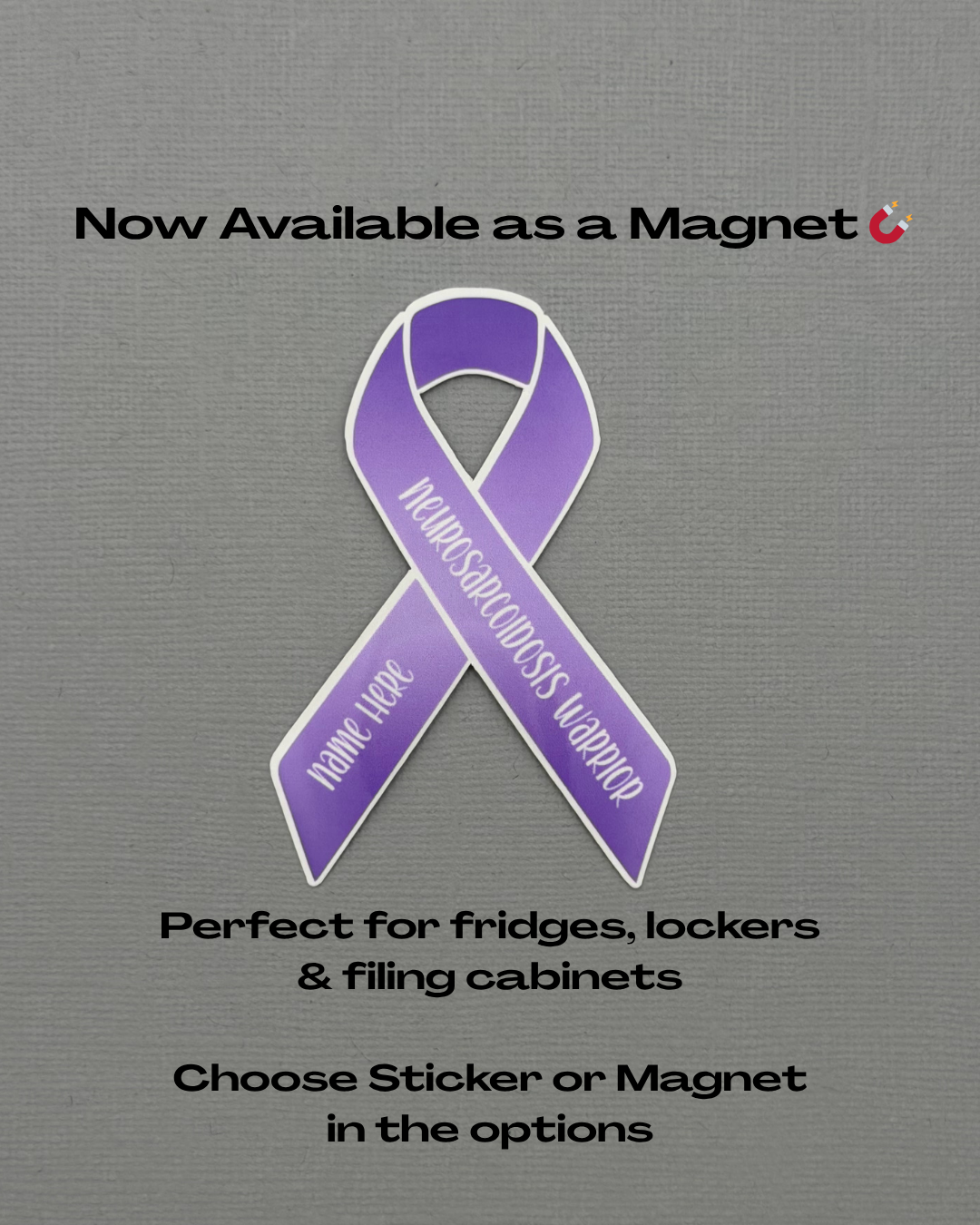 Neurosarcoidosis Custom Warrior Sticker or Magnet