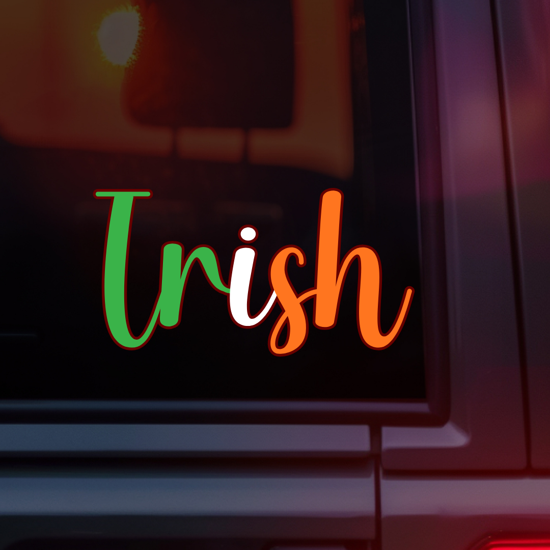 Irish Car Decal