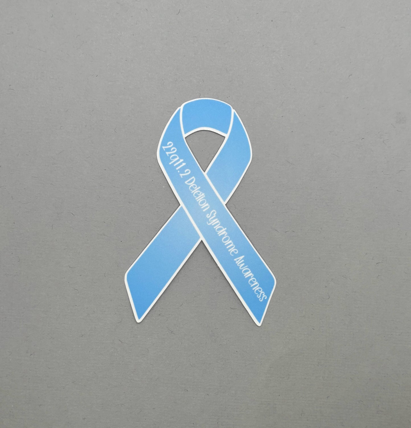 22q11.2 Deletion Syndrome Awareness Ribbon Sticker