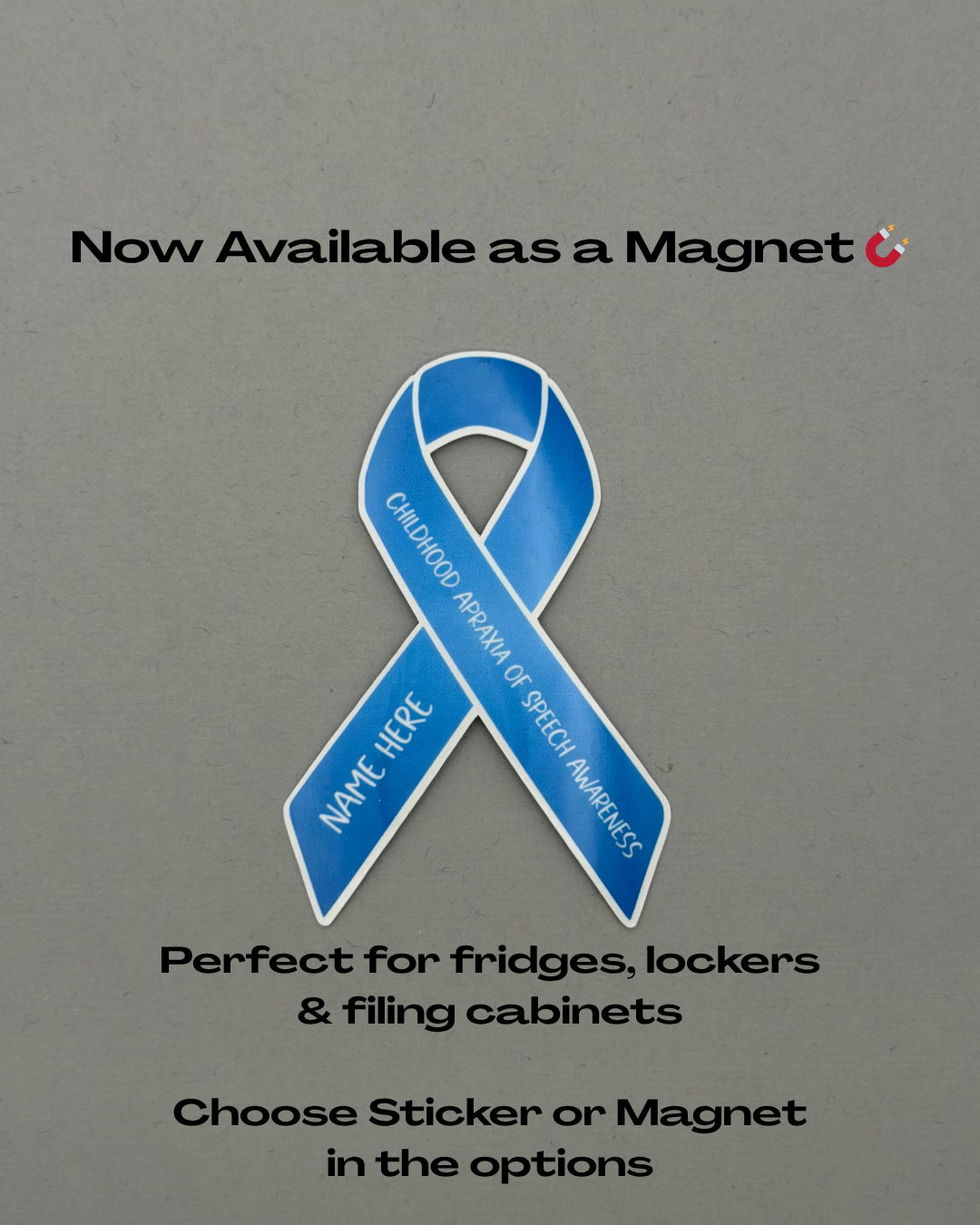 Apraxia Awareness Custom Sticker or Magnet