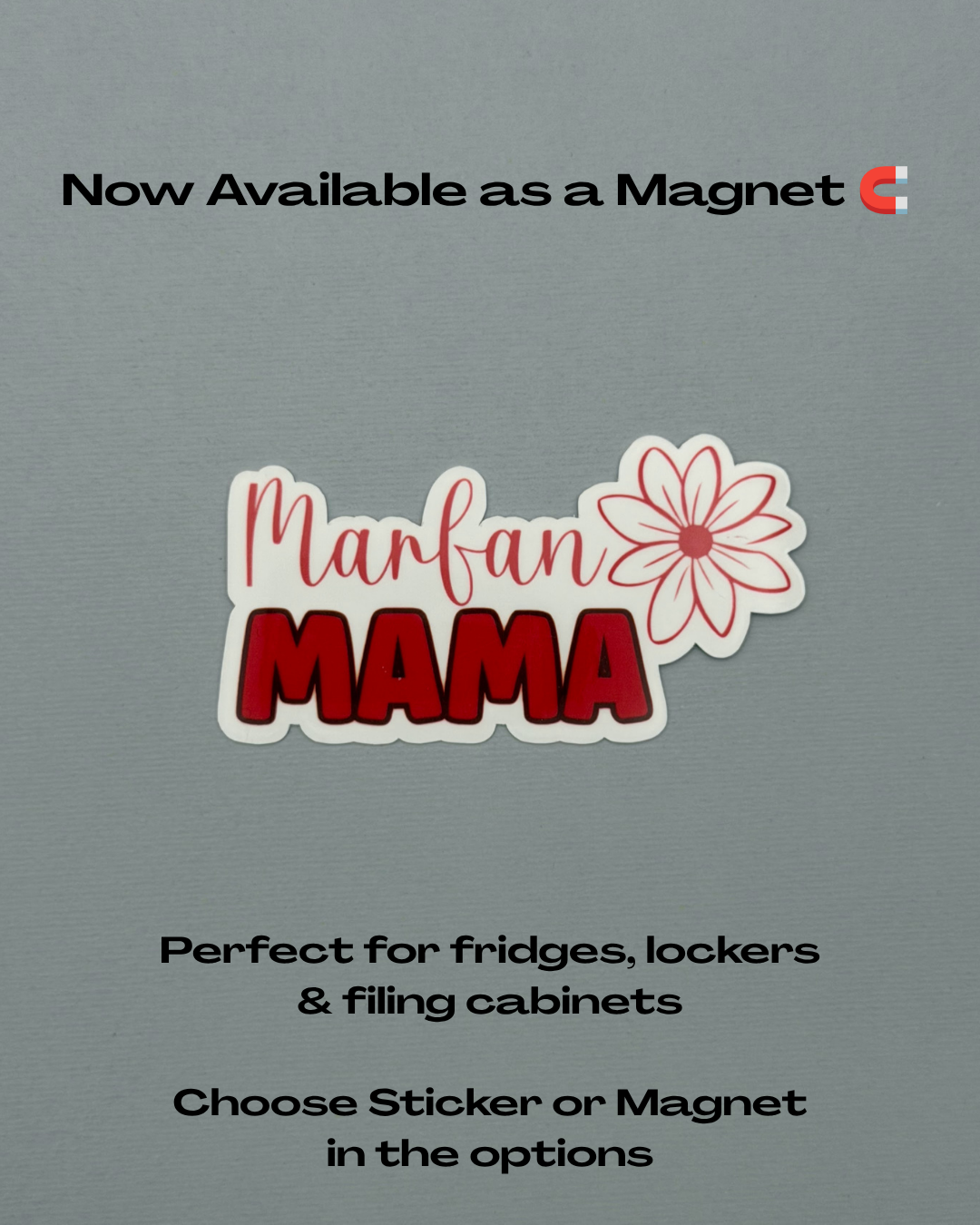 Marfan Syndrome Mama Sticker or Magnet