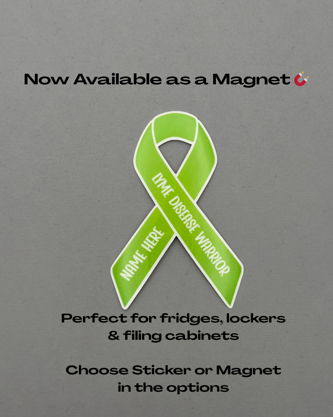 Lyme Disease Warrior Custom Sticker or Magnet