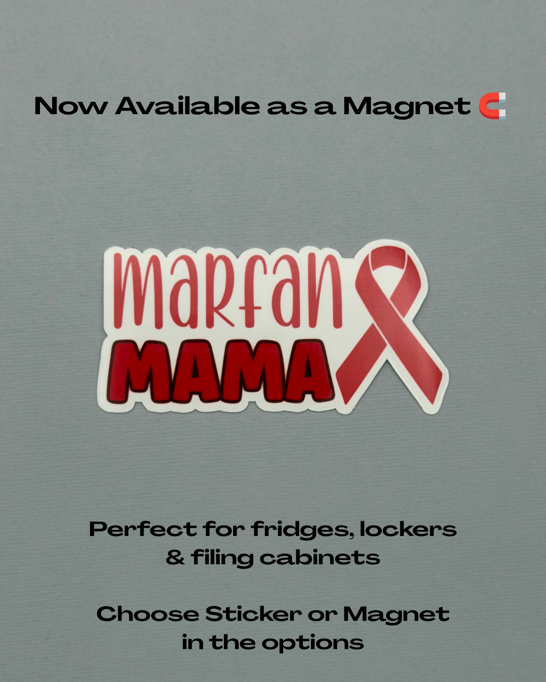 Marfan Syndrome Mama Sticker or Magnet
