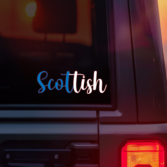 Scottish Car Decal