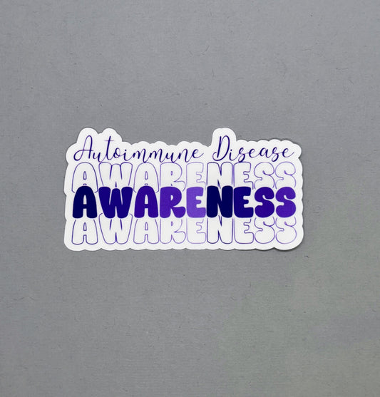 Autoimmune Disease Awareness Sticker