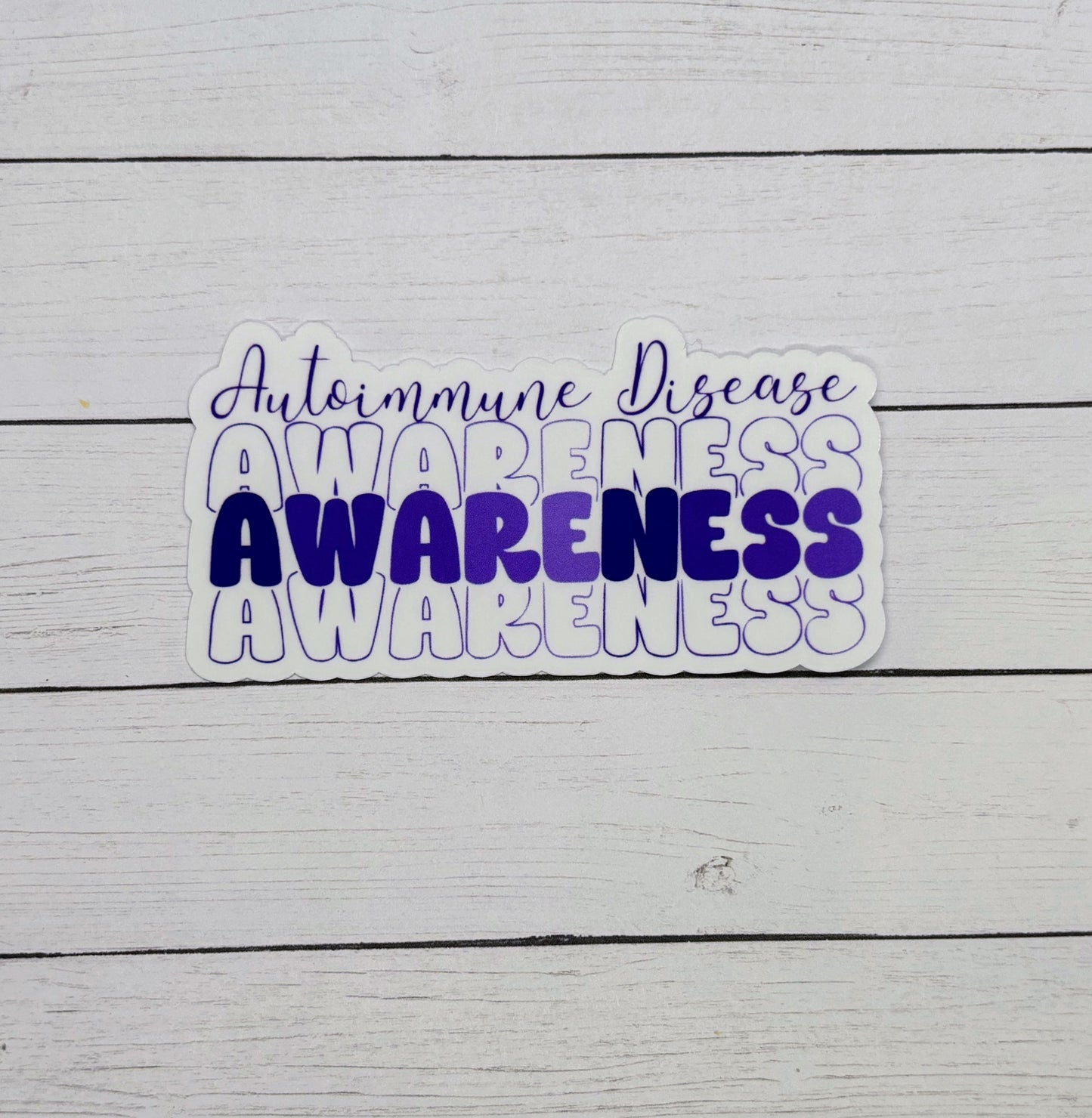 Autoimmune Disease Awareness Sticker