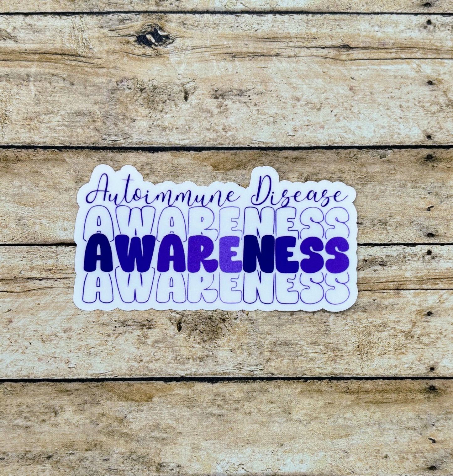 Autoimmune Disease Awareness Sticker