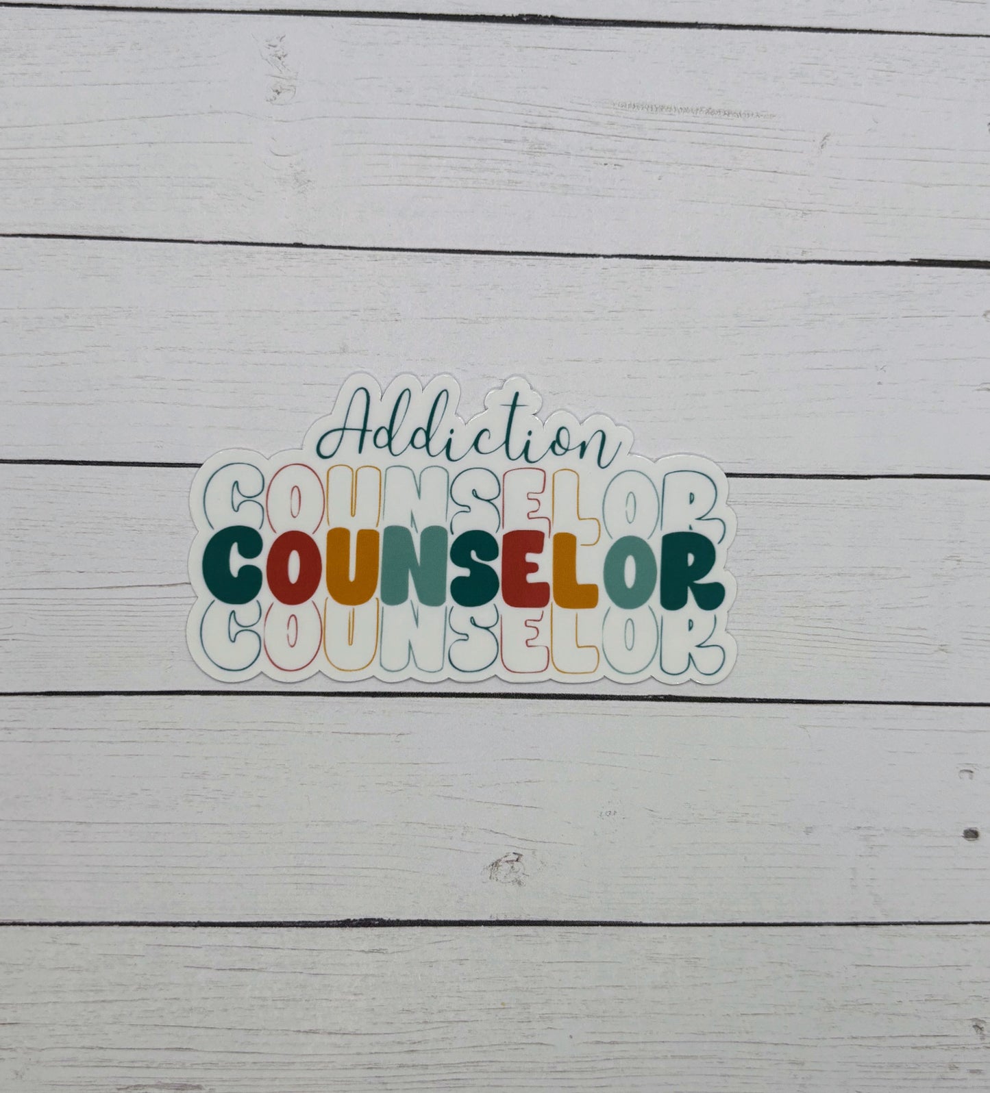 Addiction Counselor Sticker