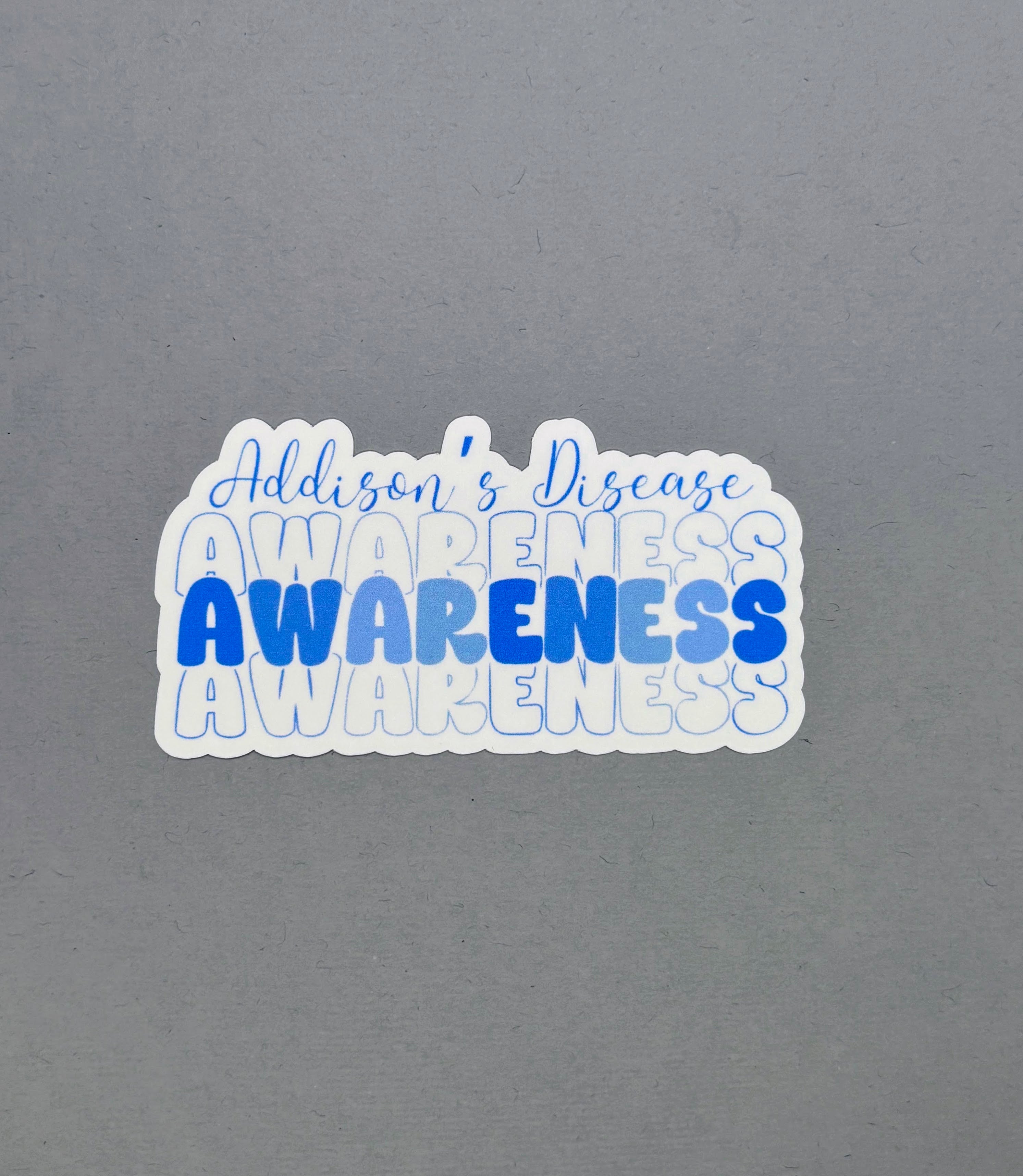Addison's Disease Awareness Sticker – Made with Monday