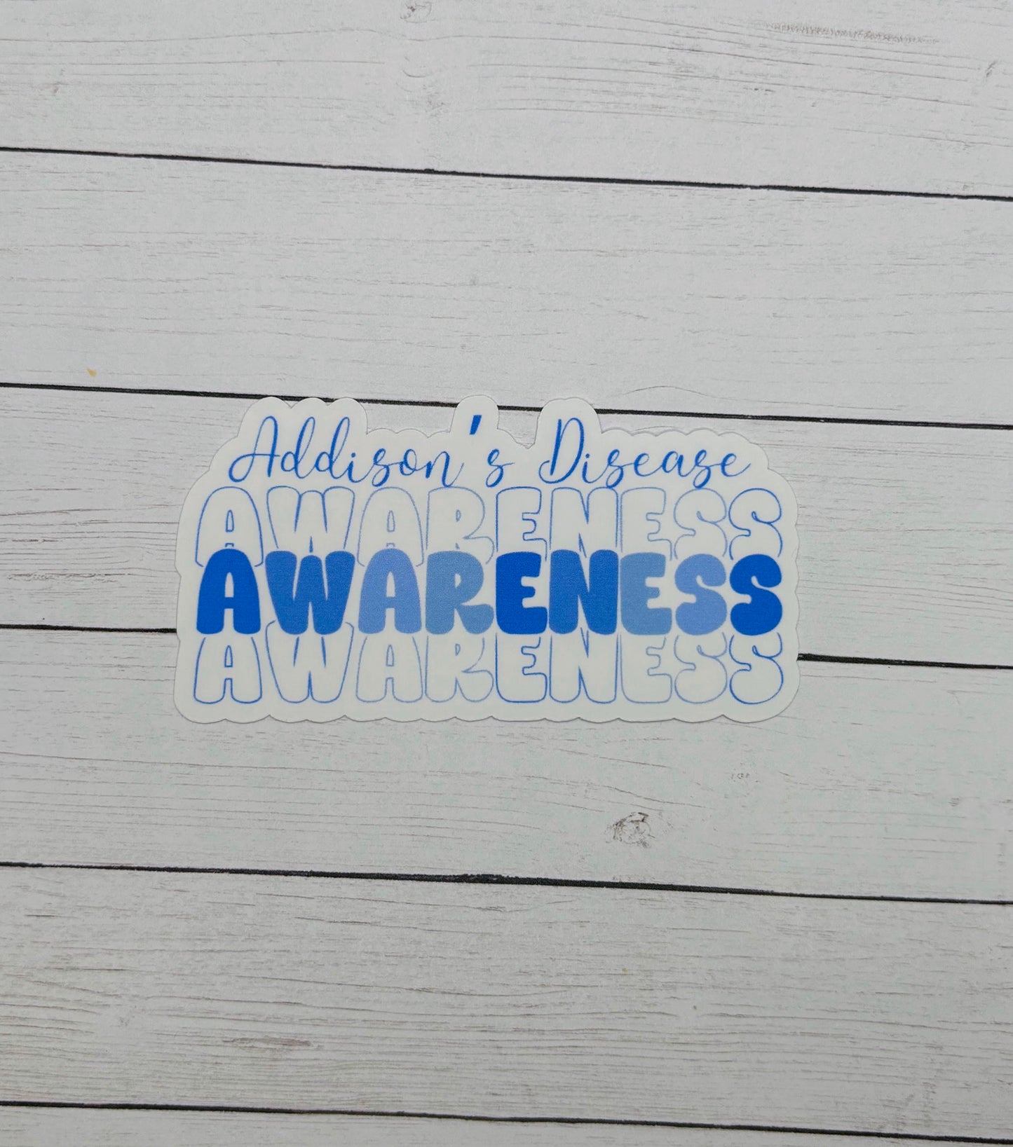 Addison's Disease Awareness Sticker