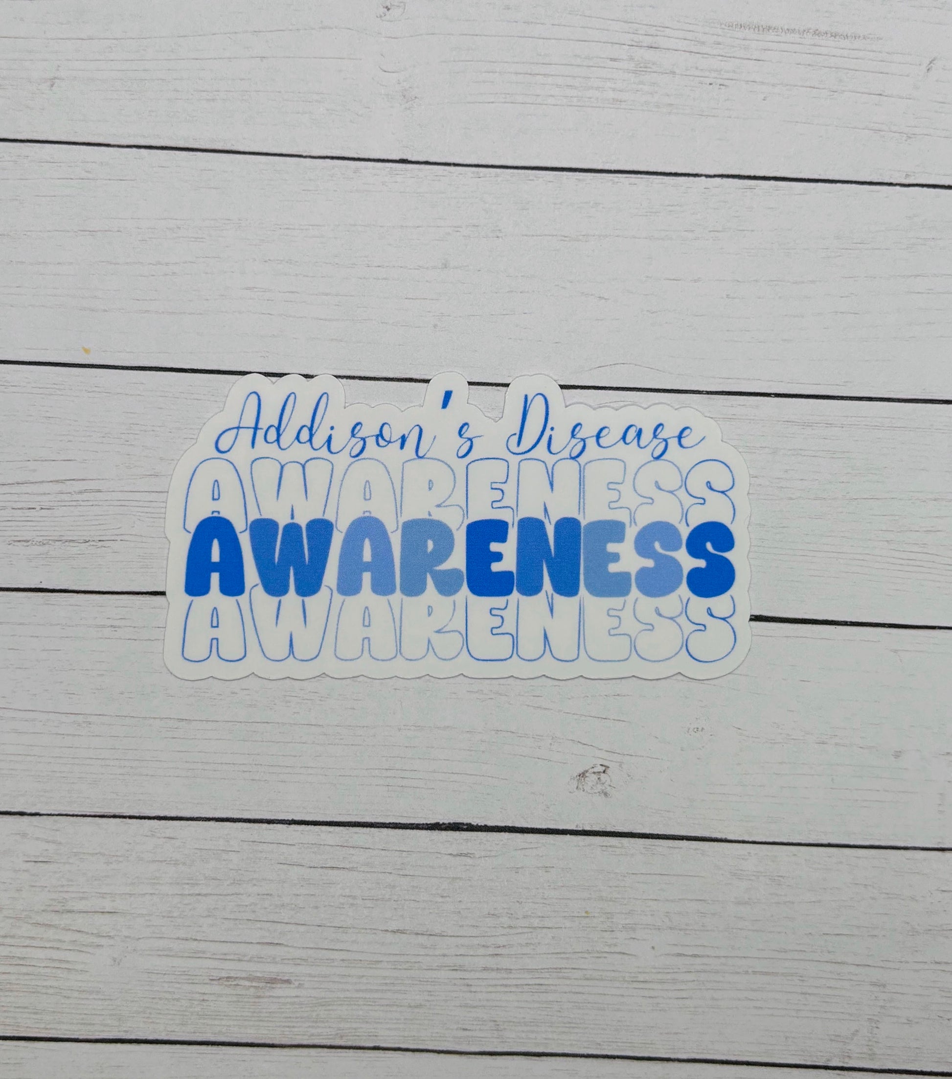 Addison's Disease Awareness Sticker – Made with Monday