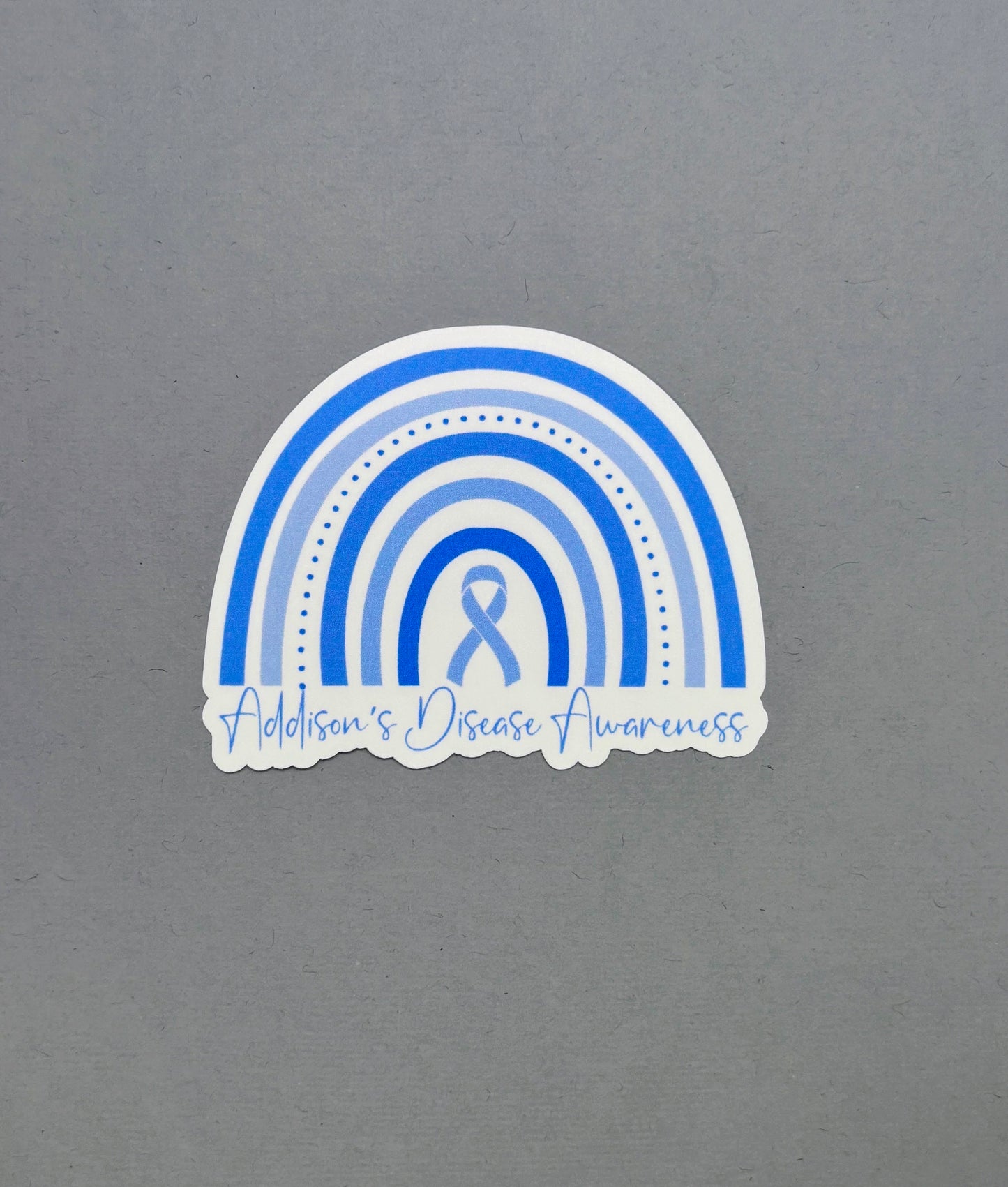 Addison's Disease Awareness Rainbow Sticker