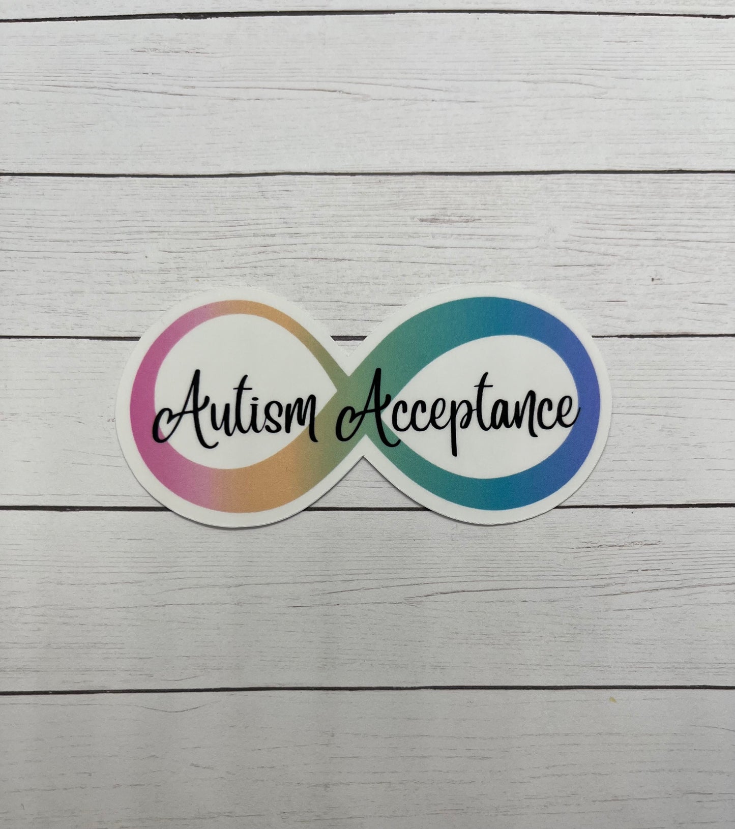 Autism Acceptance Infinity Sticker