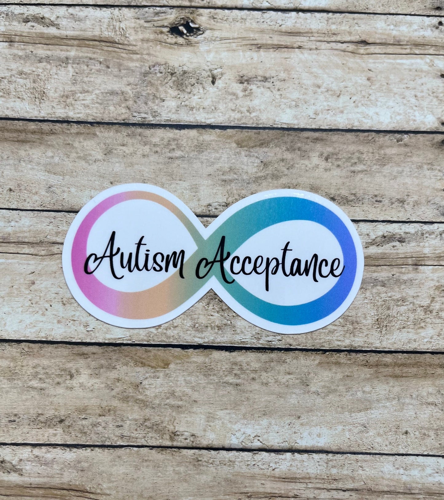 Autism Acceptance Infinity Sticker