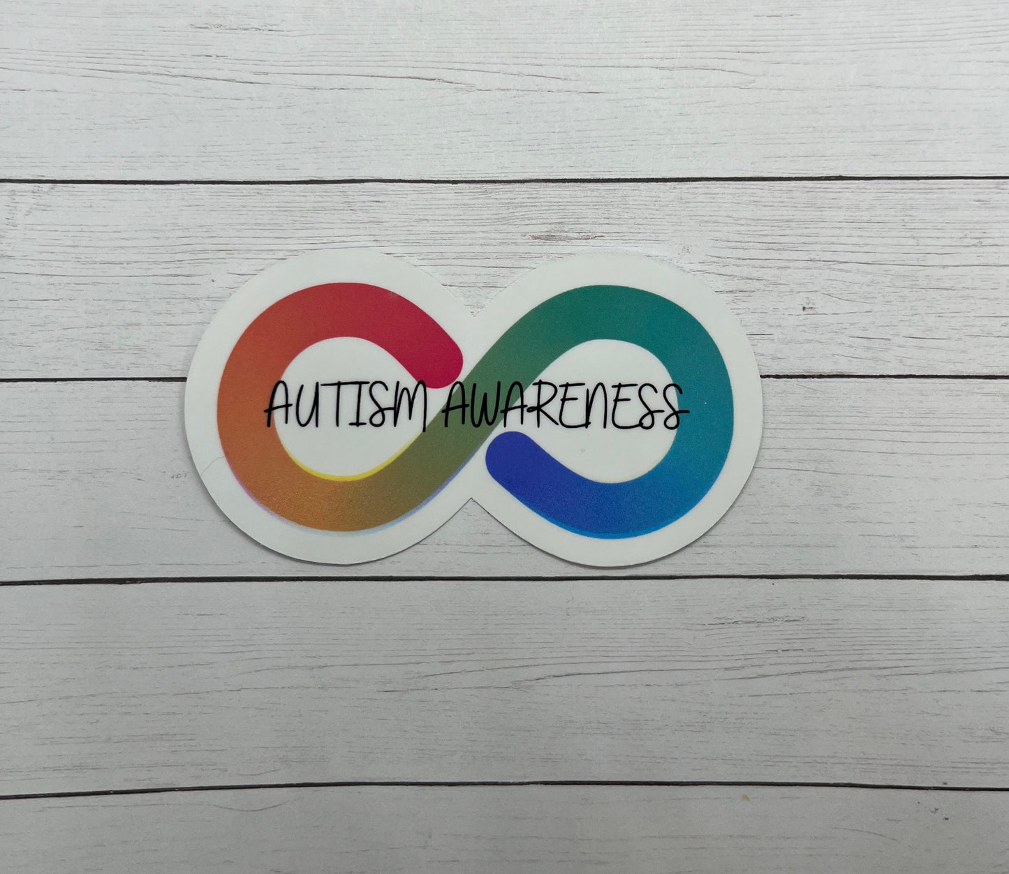 Autism Awareness Infinity Sticker