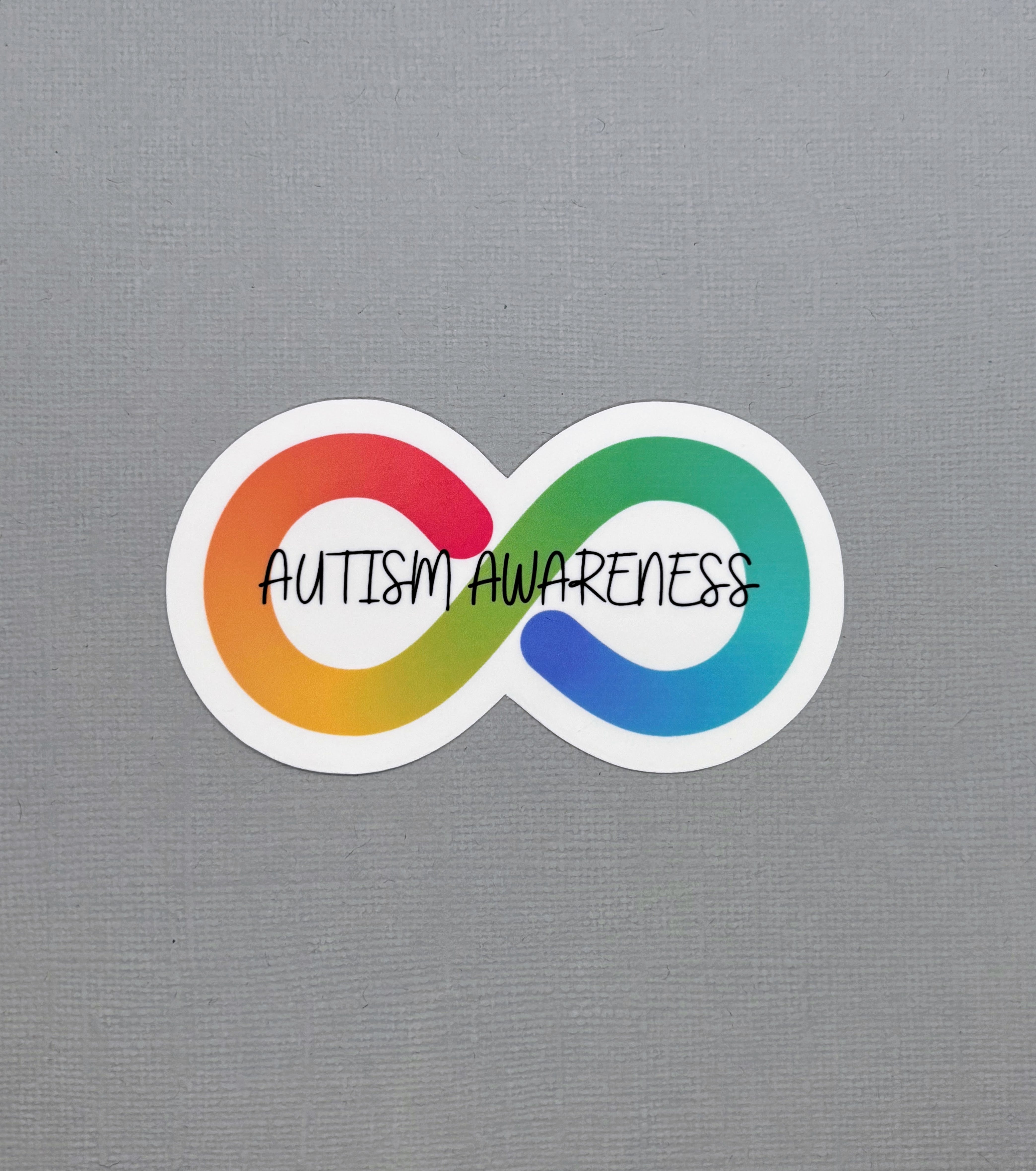 Autism Awareness Infinity Sticker – Made with Monday