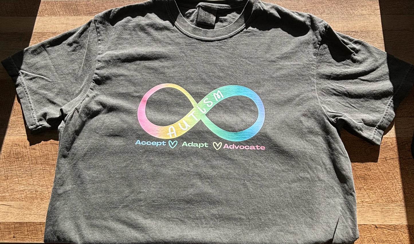 Autism Accept Adapt Advocate T Shirt