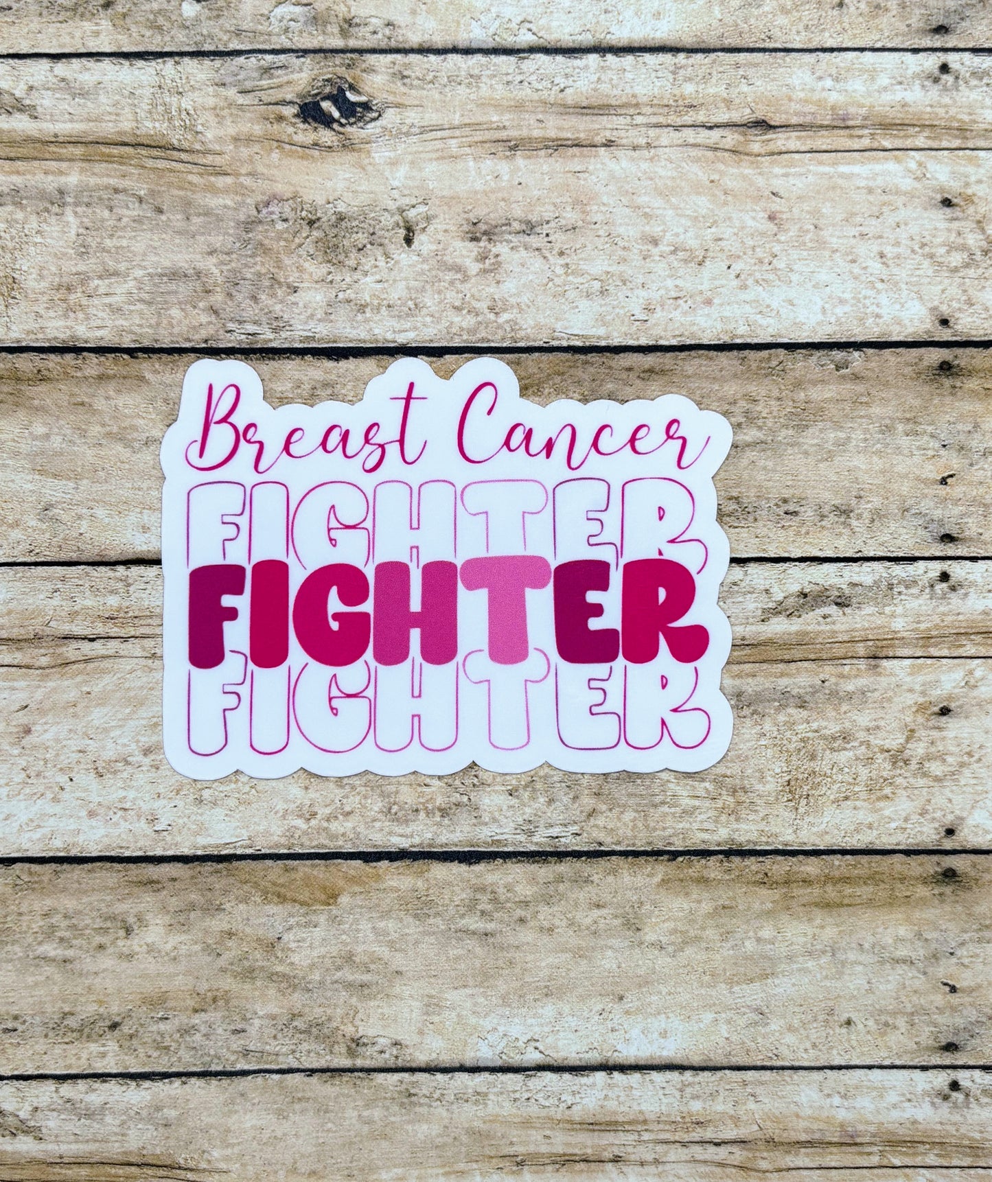 Breast Cancer Fighter Sticker