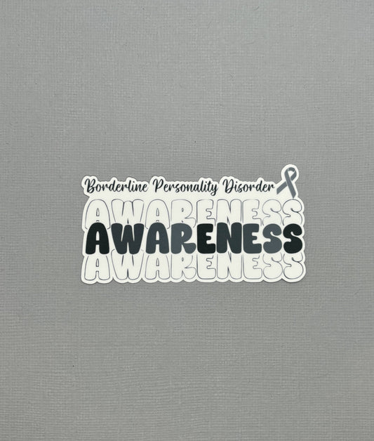 Borderline Personality Disorder Awareness Sticker