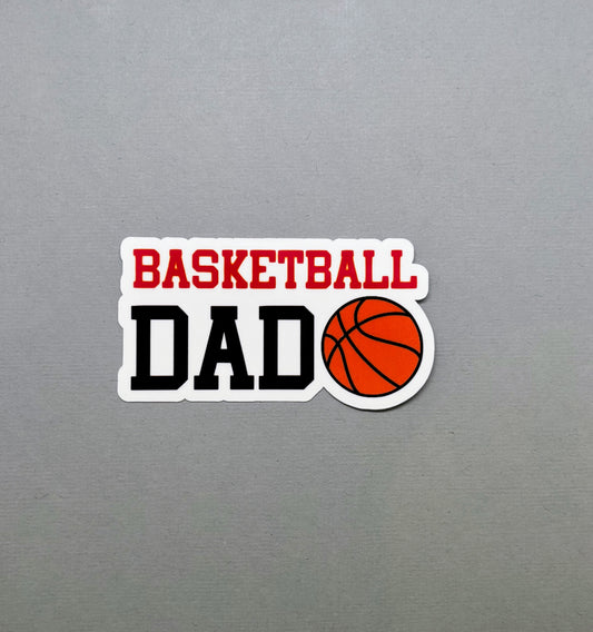 Basketball Dad Sticker