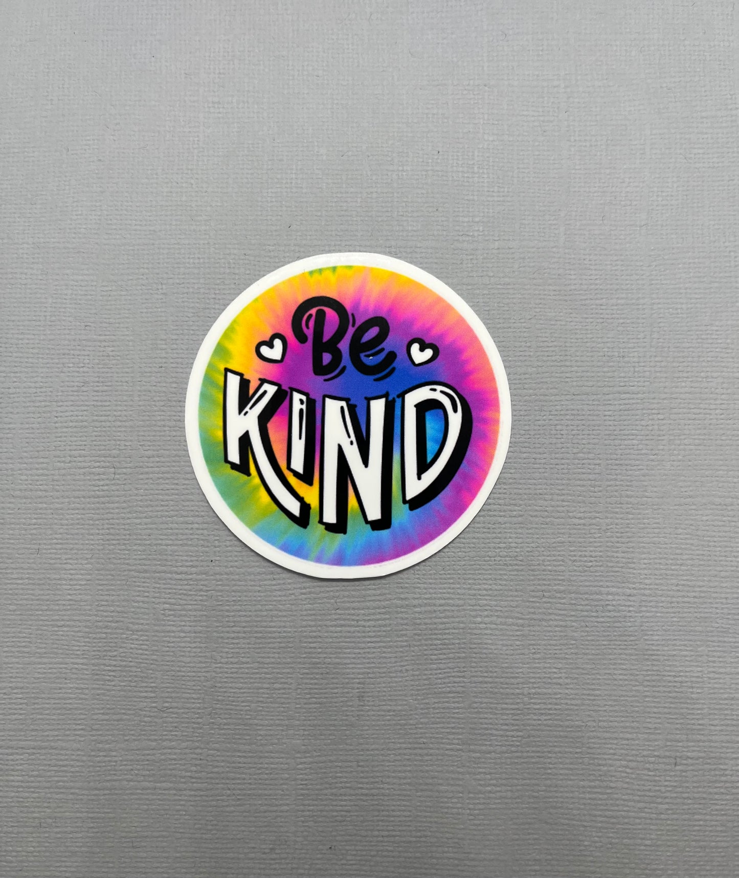 Be Kind Tye Dye Sticker